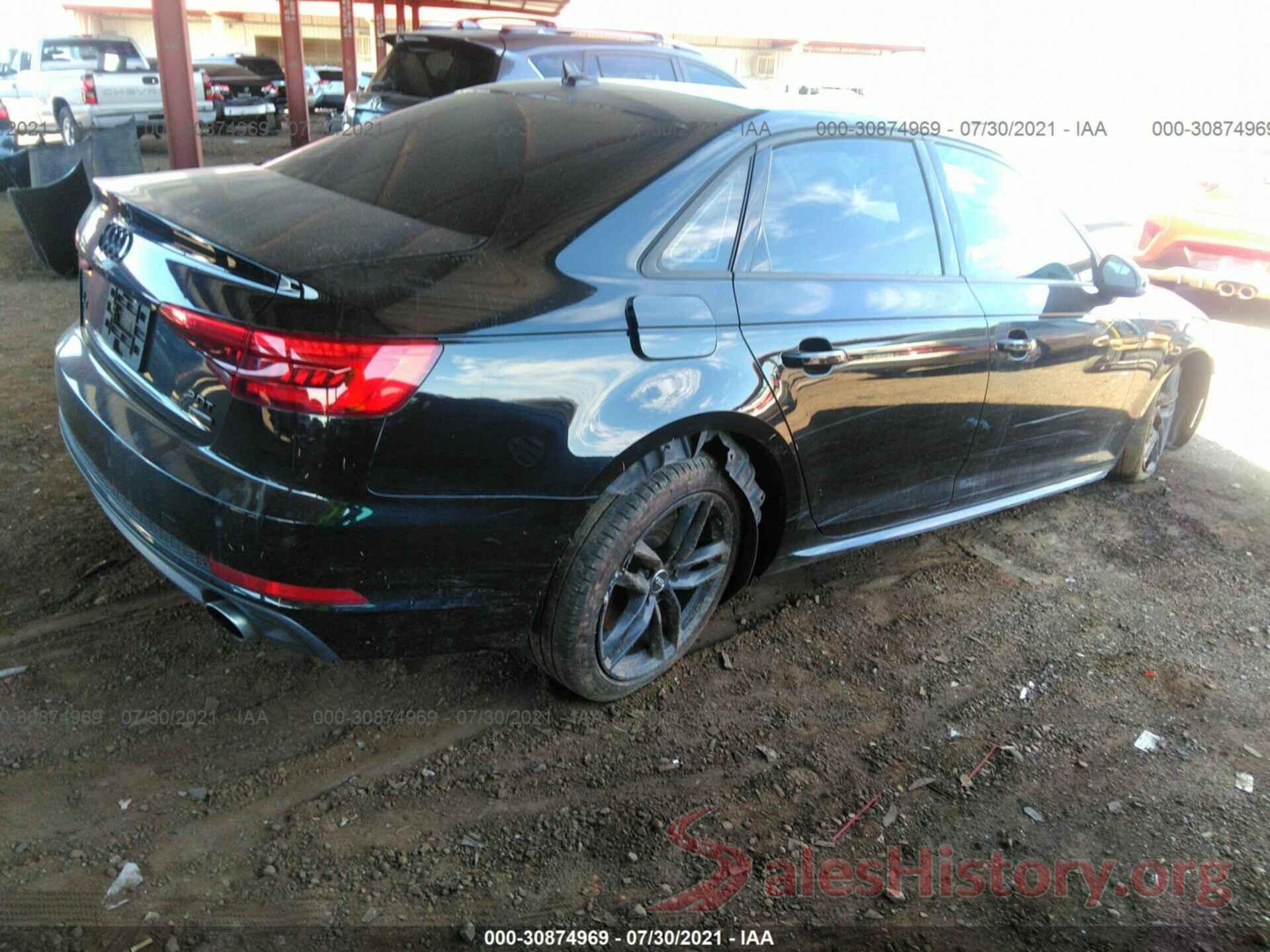 WAUDNAF46HN042039 2017 AUDI A4