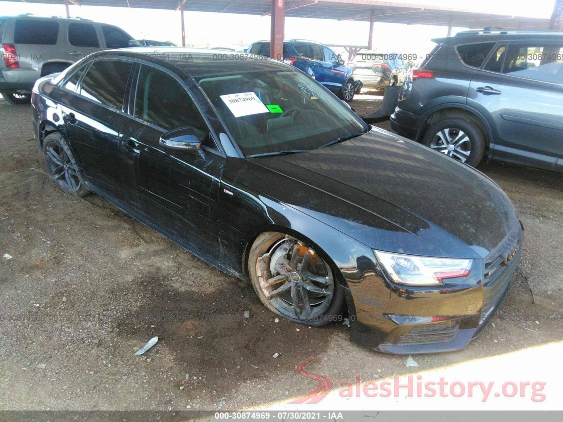 WAUDNAF46HN042039 2017 AUDI A4