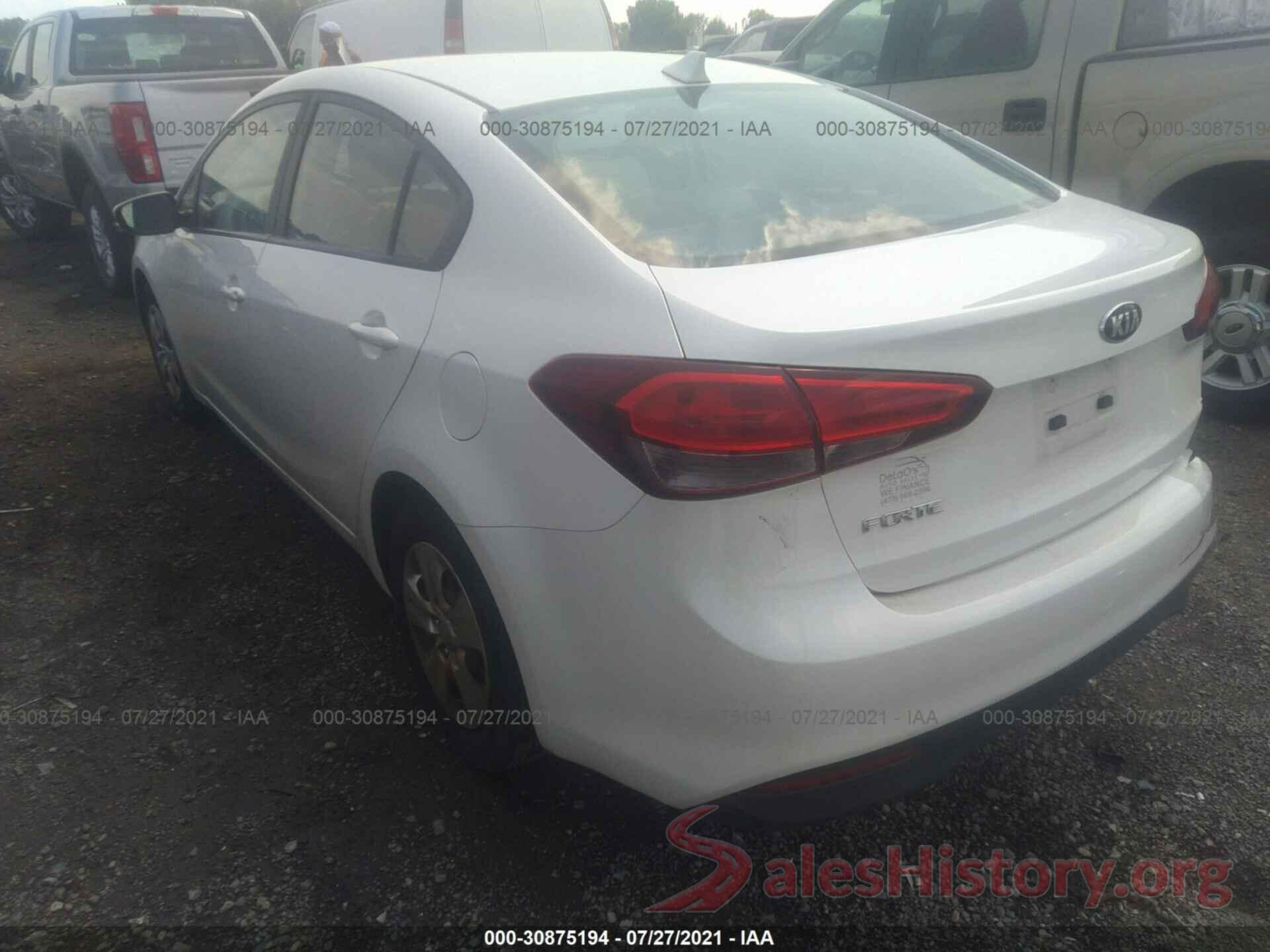 3KPFL4A78HE071342 2017 KIA FORTE