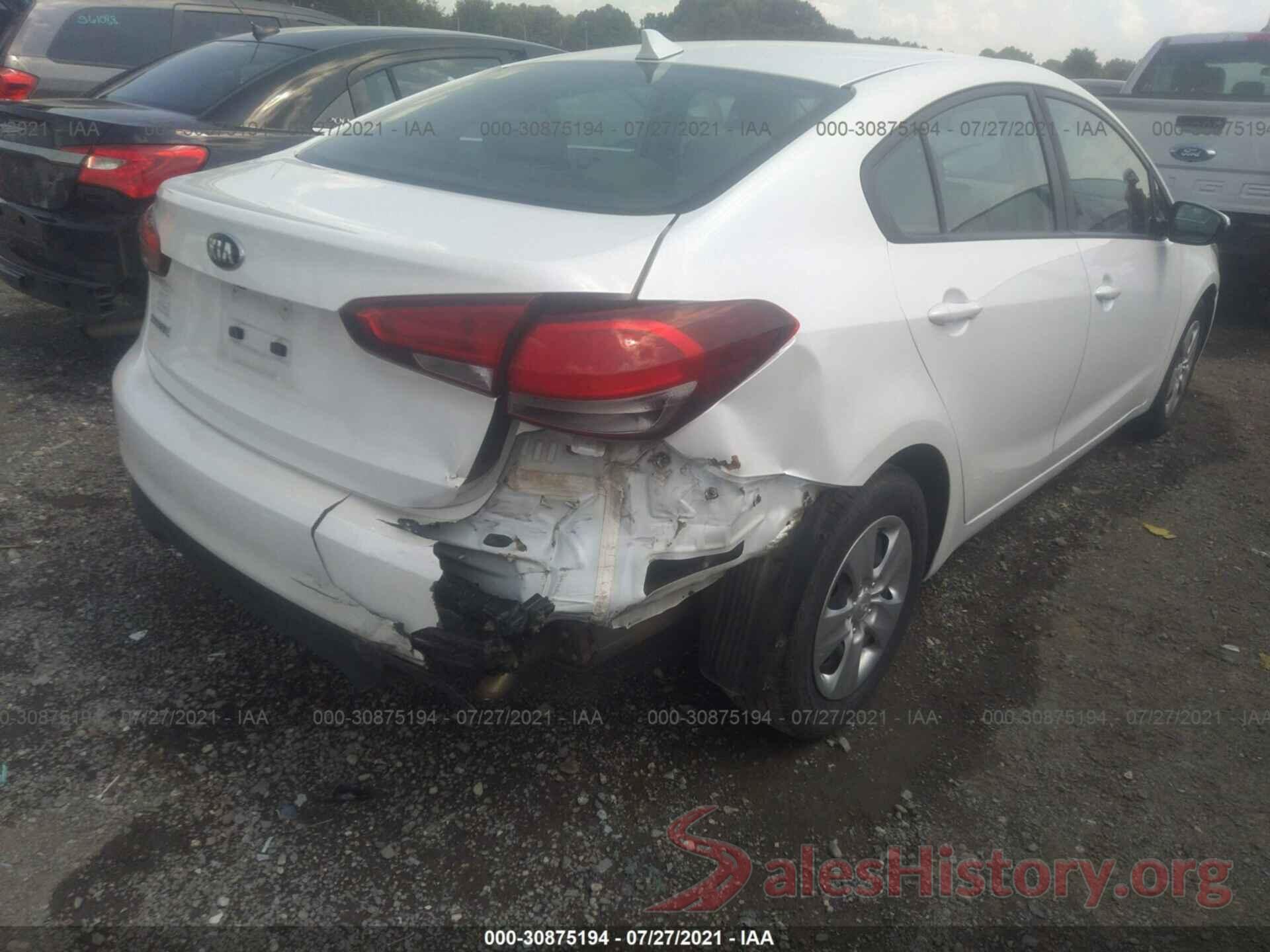 3KPFL4A78HE071342 2017 KIA FORTE