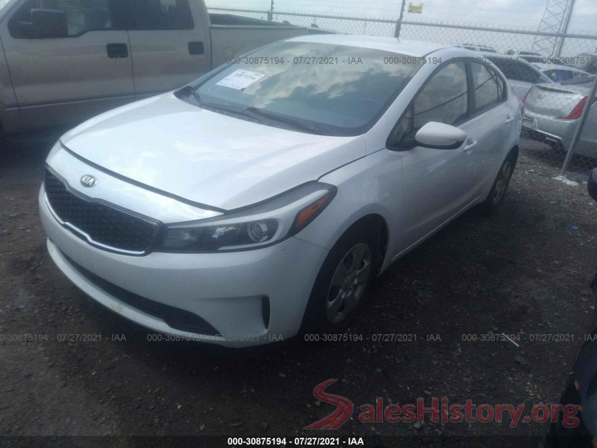 3KPFL4A78HE071342 2017 KIA FORTE