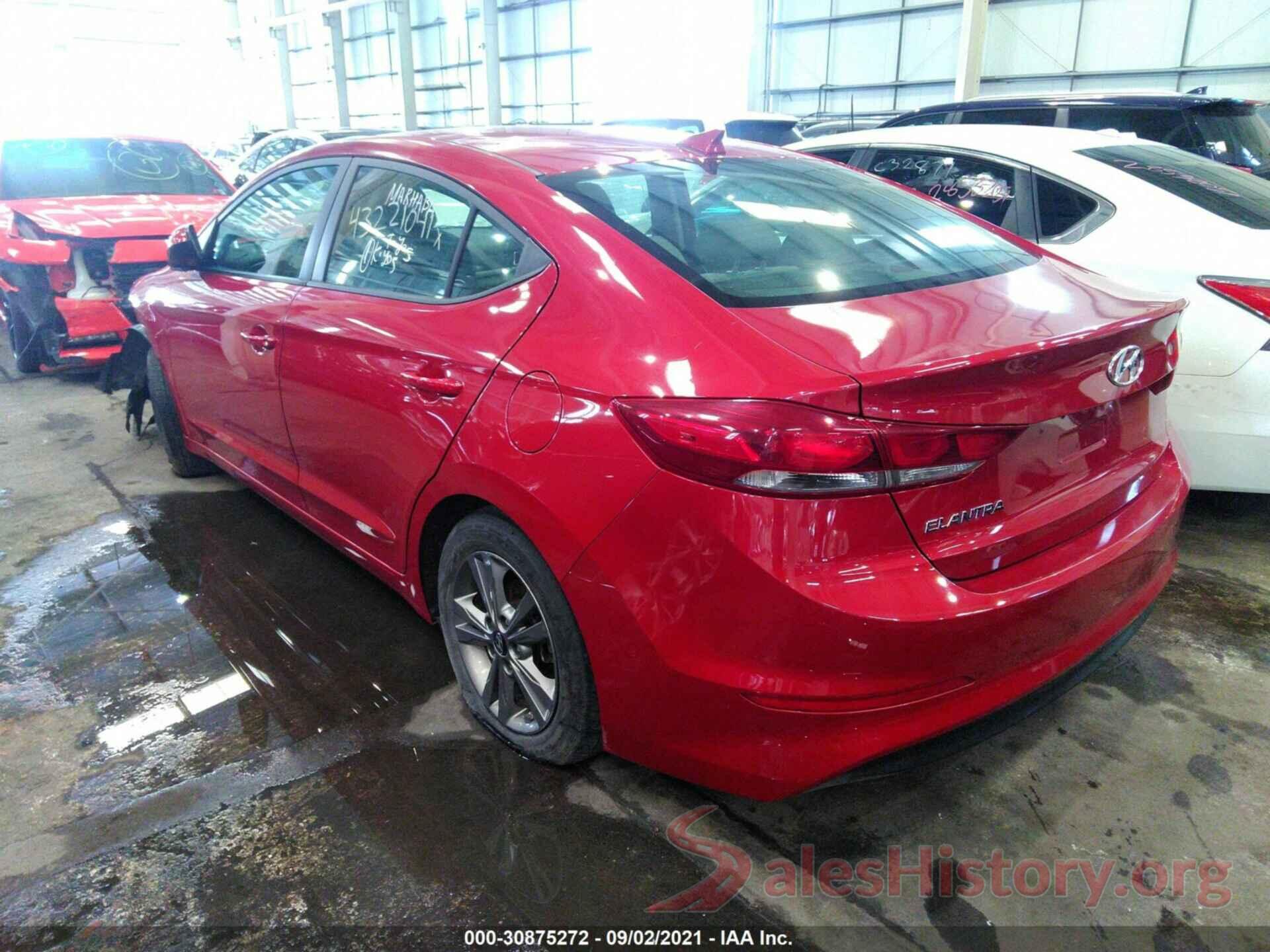 000D84LF3JH323819 2018 HYUNDAI ELANTRA