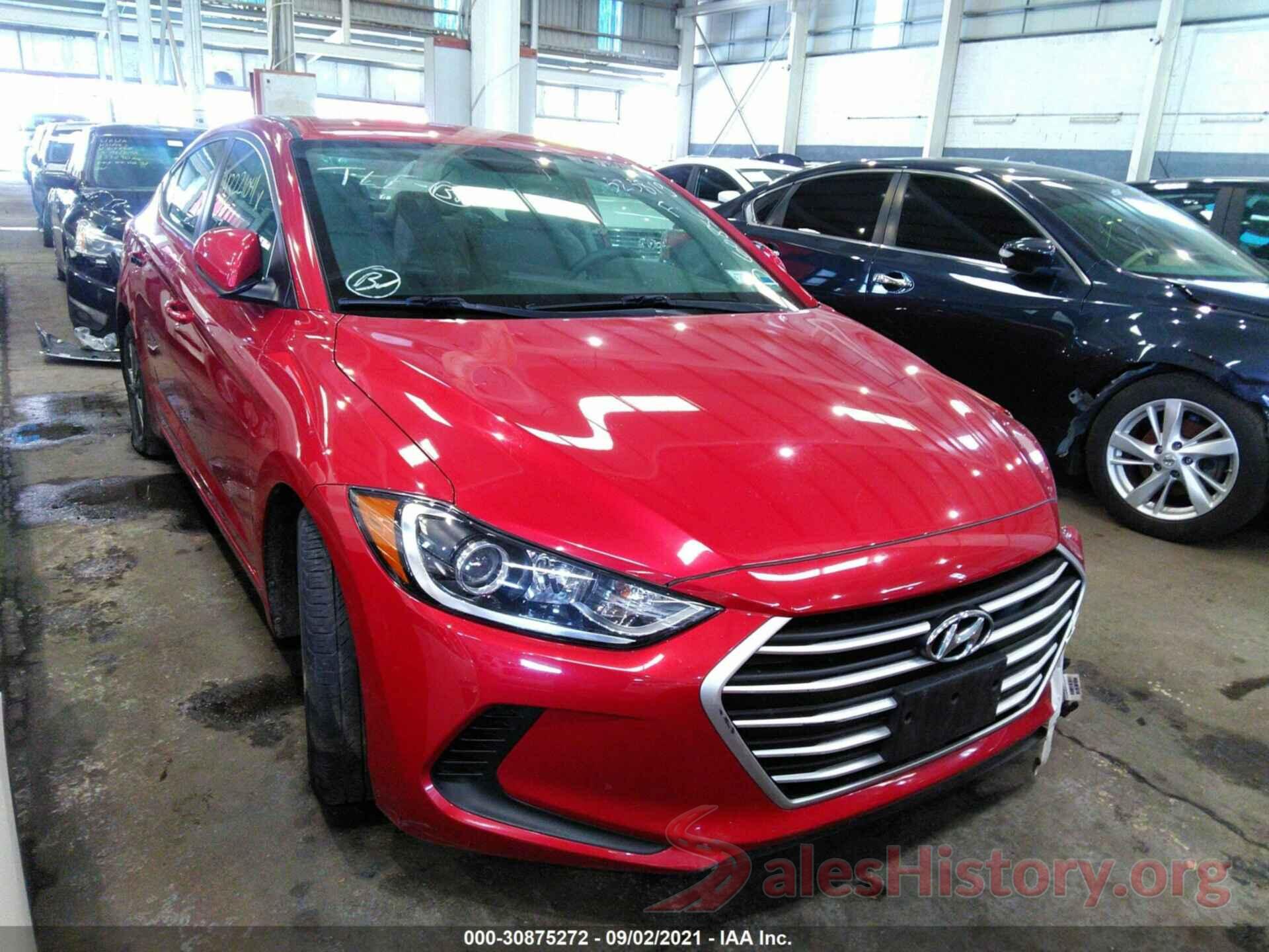 000D84LF3JH323819 2018 HYUNDAI ELANTRA