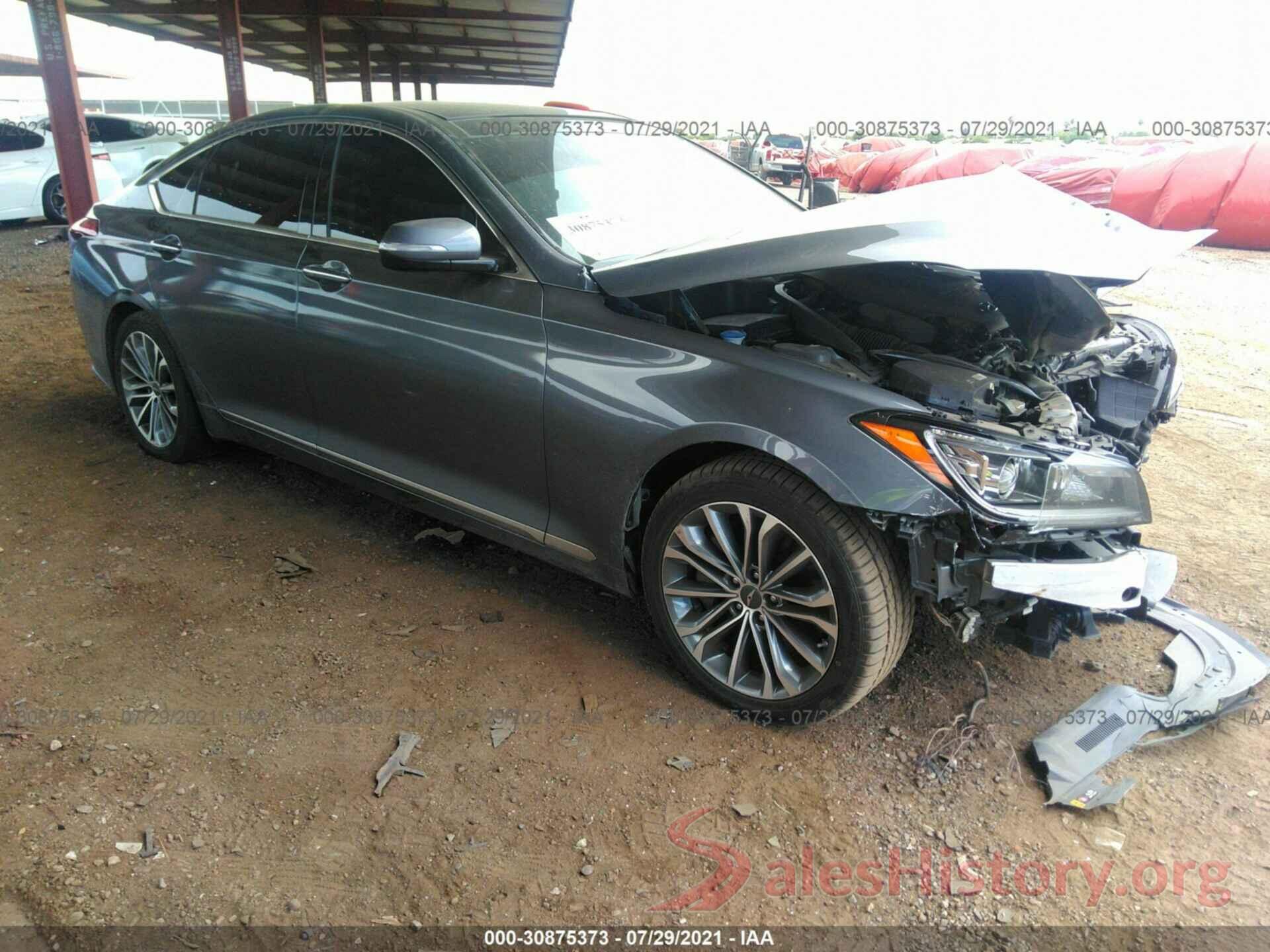 KMHGN4JE7GU138747 2016 HYUNDAI GENESIS