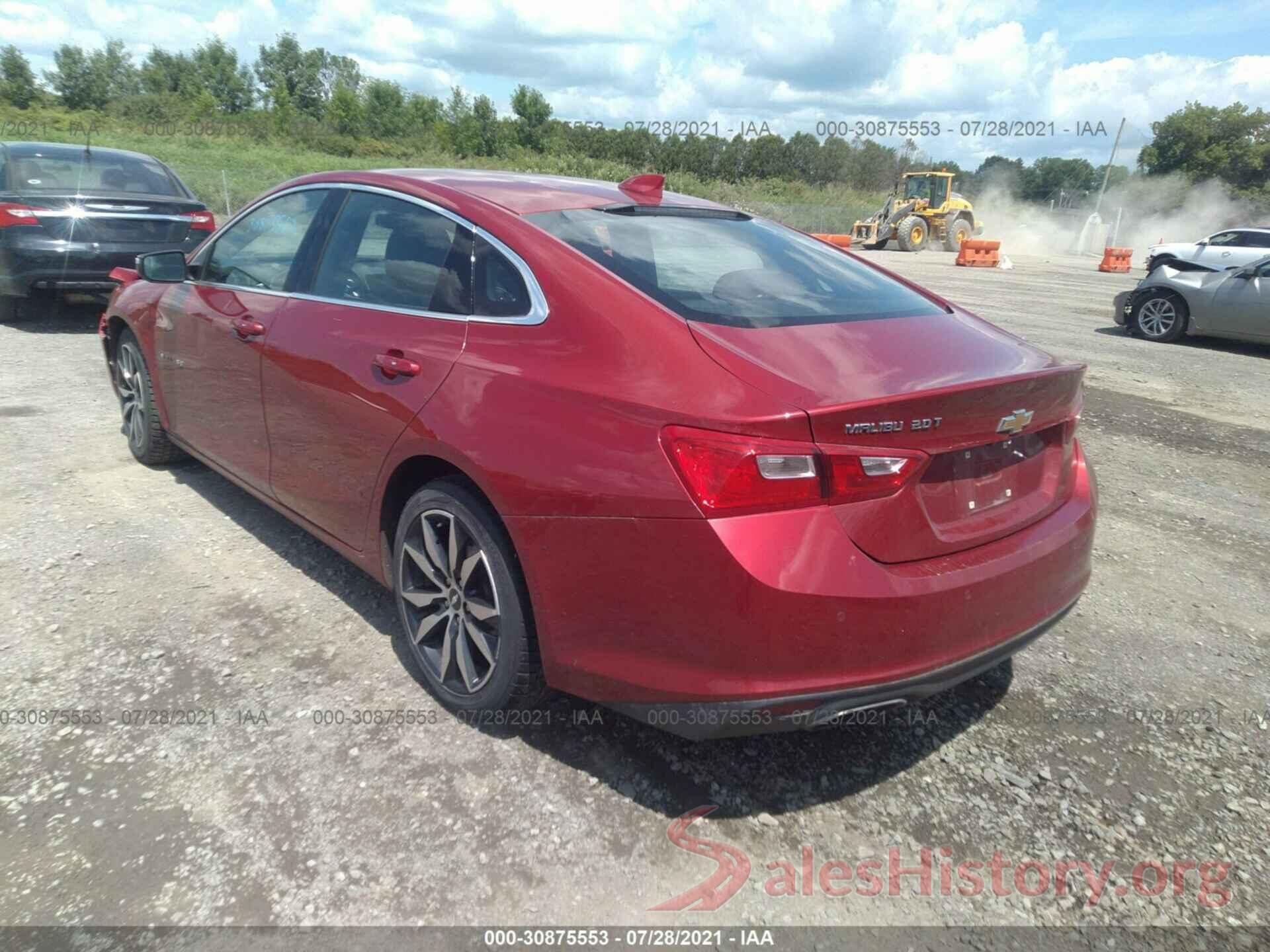 1G1ZF5SX0GF233129 2016 CHEVROLET MALIBU