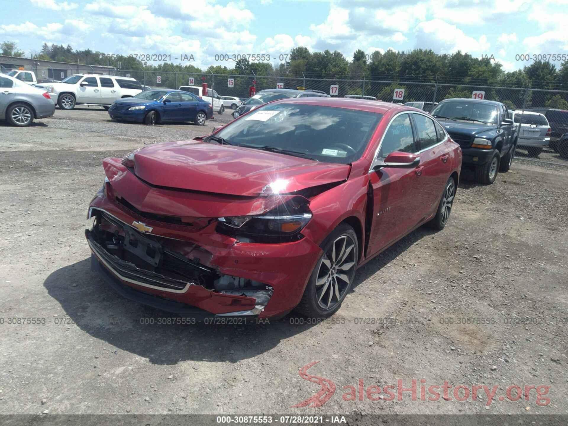 1G1ZF5SX0GF233129 2016 CHEVROLET MALIBU