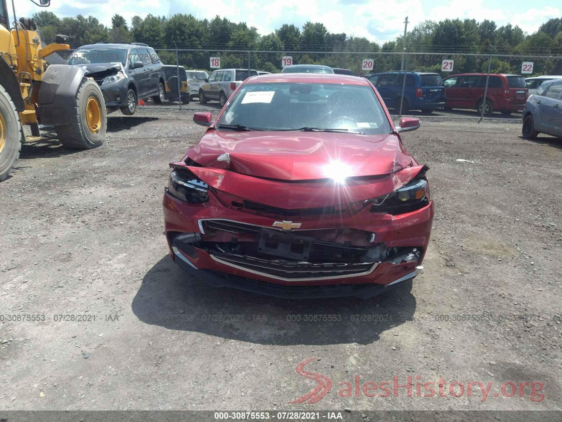 1G1ZF5SX0GF233129 2016 CHEVROLET MALIBU