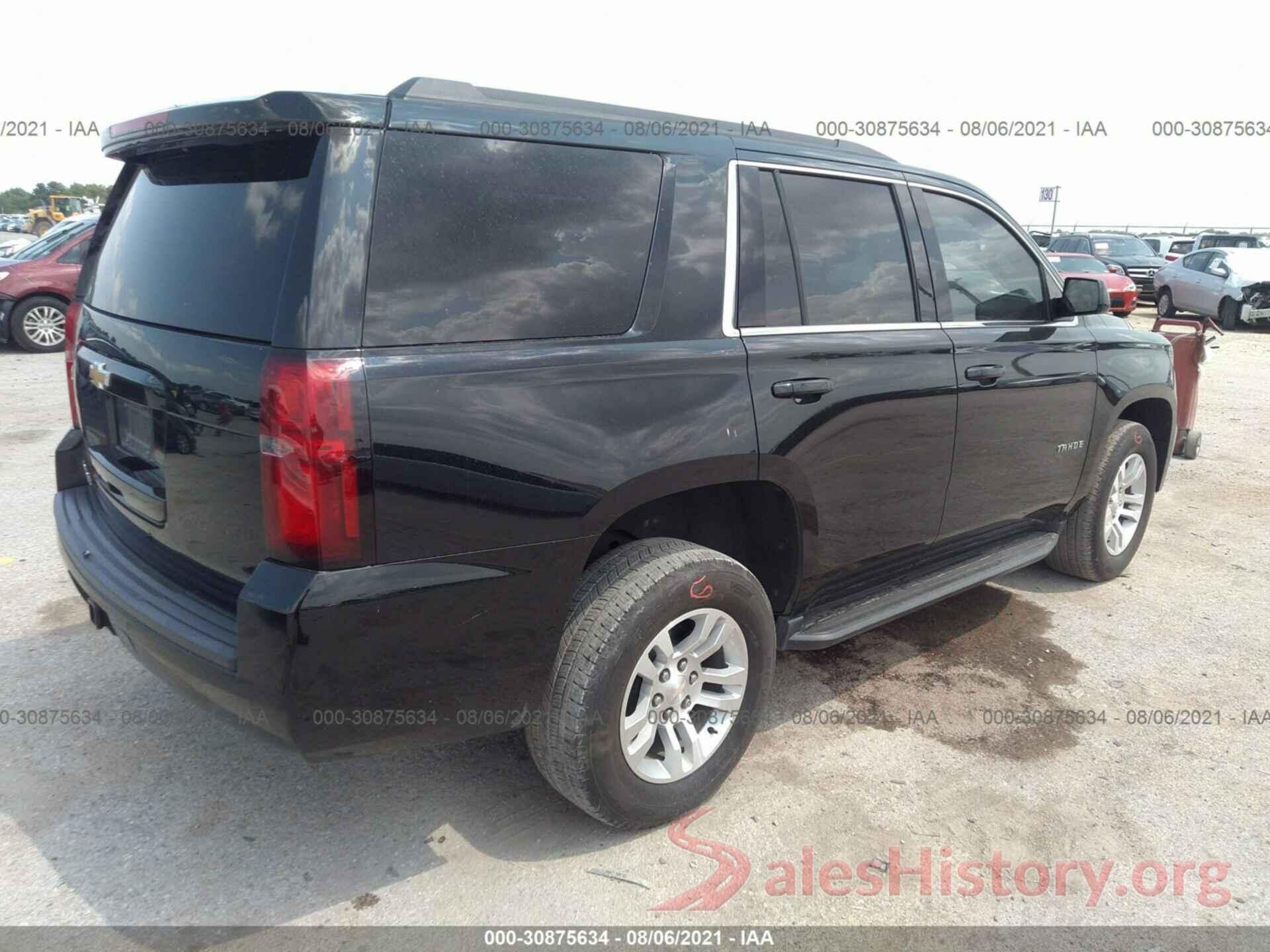 1GNSCAKC3KR330637 2019 CHEVROLET TAHOE