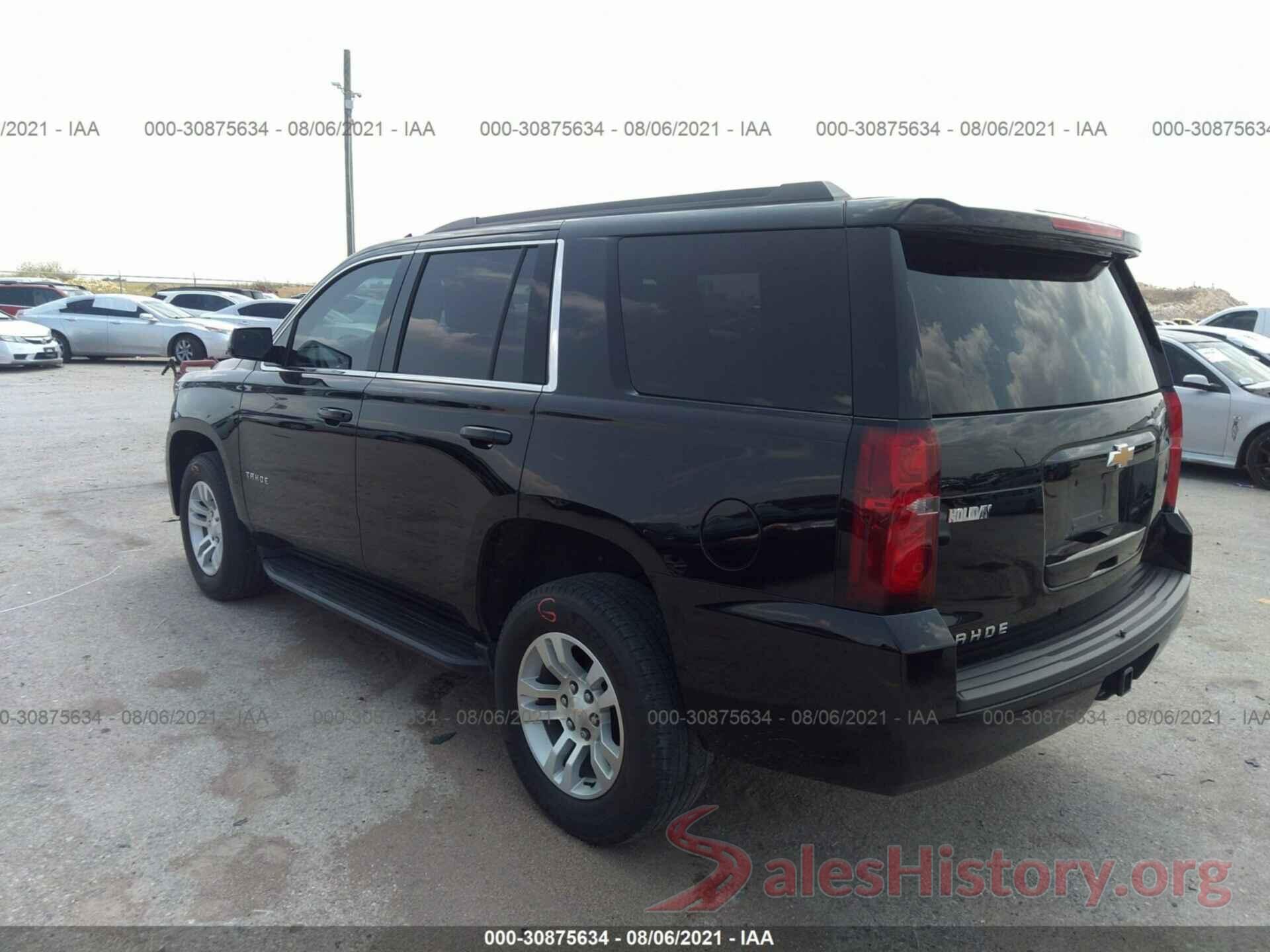 1GNSCAKC3KR330637 2019 CHEVROLET TAHOE