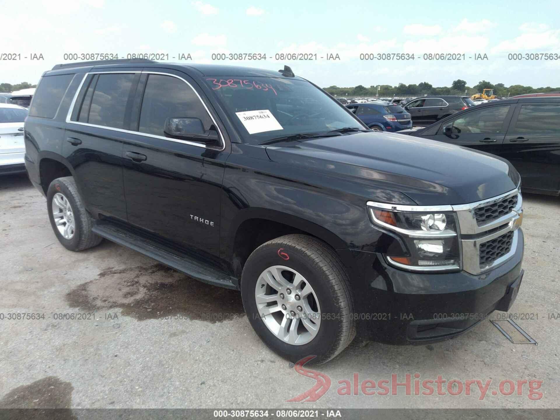 1GNSCAKC3KR330637 2019 CHEVROLET TAHOE