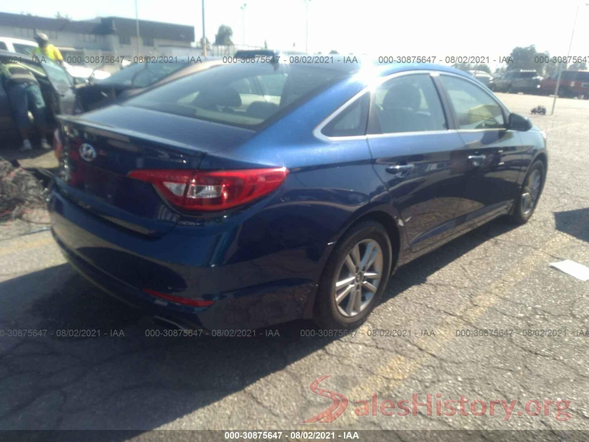 5NPE24AF9GH404700 2016 HYUNDAI SONATA