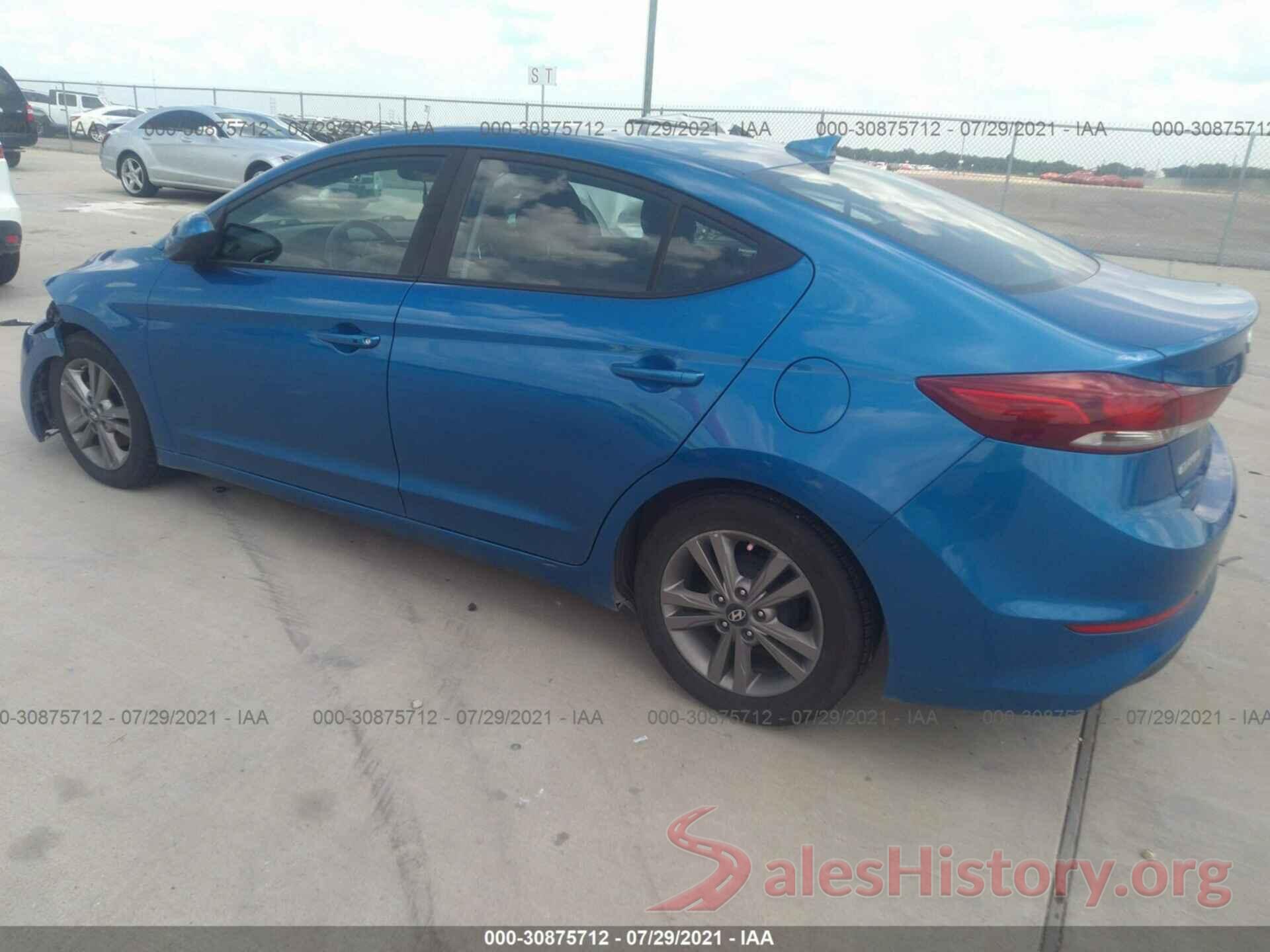 5NPD84LF9HH190610 2017 HYUNDAI ELANTRA