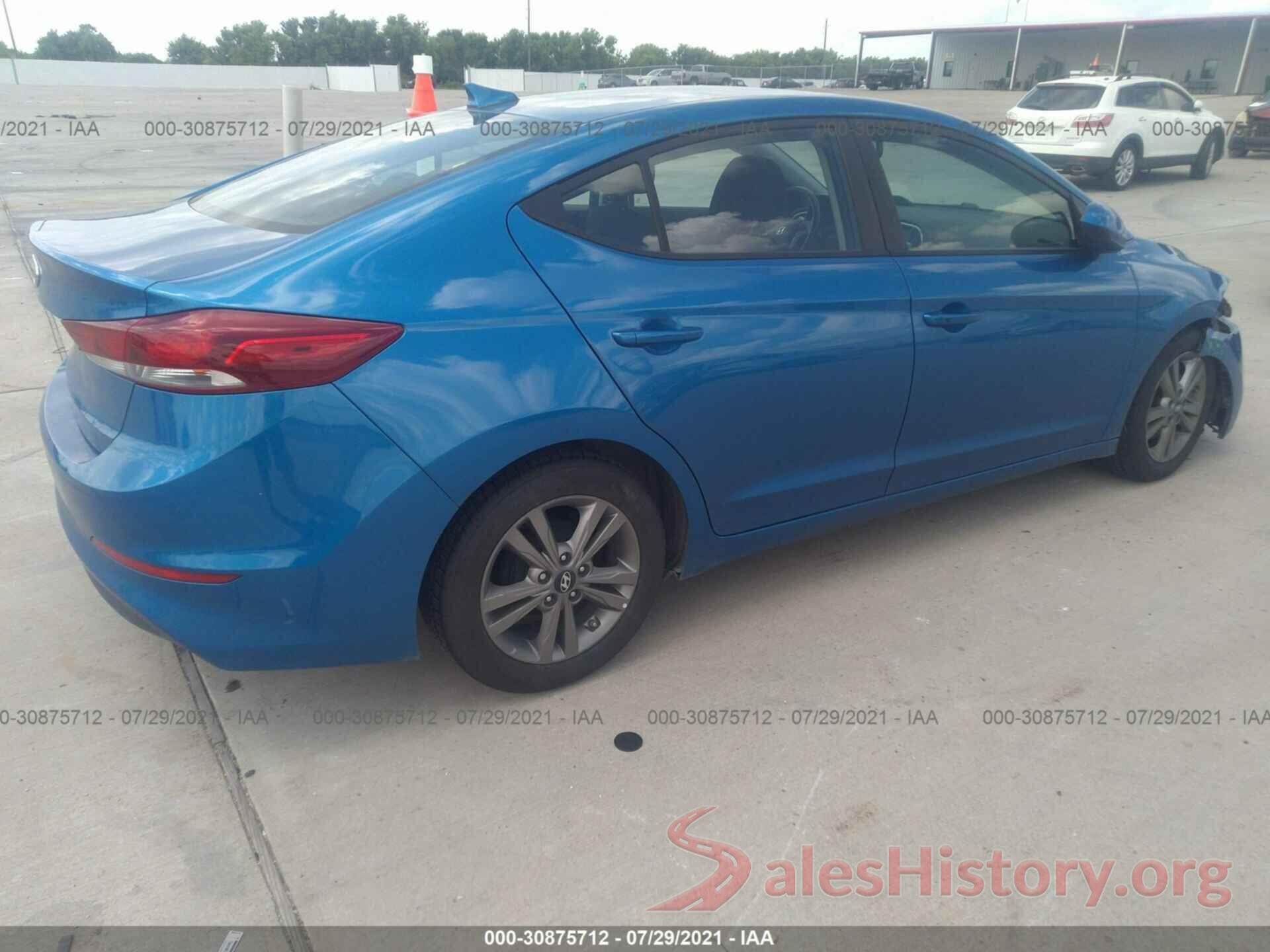 5NPD84LF9HH190610 2017 HYUNDAI ELANTRA