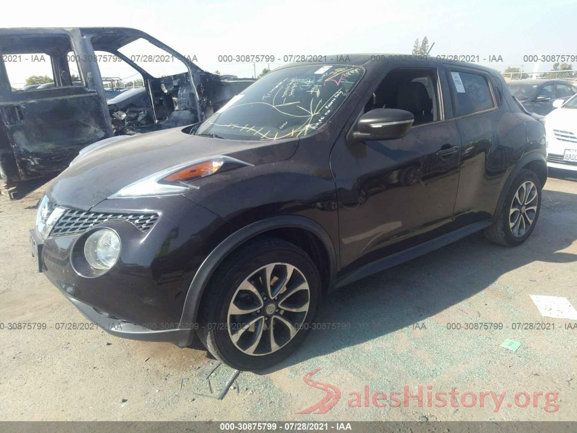 JN8AF5MR3HT704300 2017 NISSAN JUKE