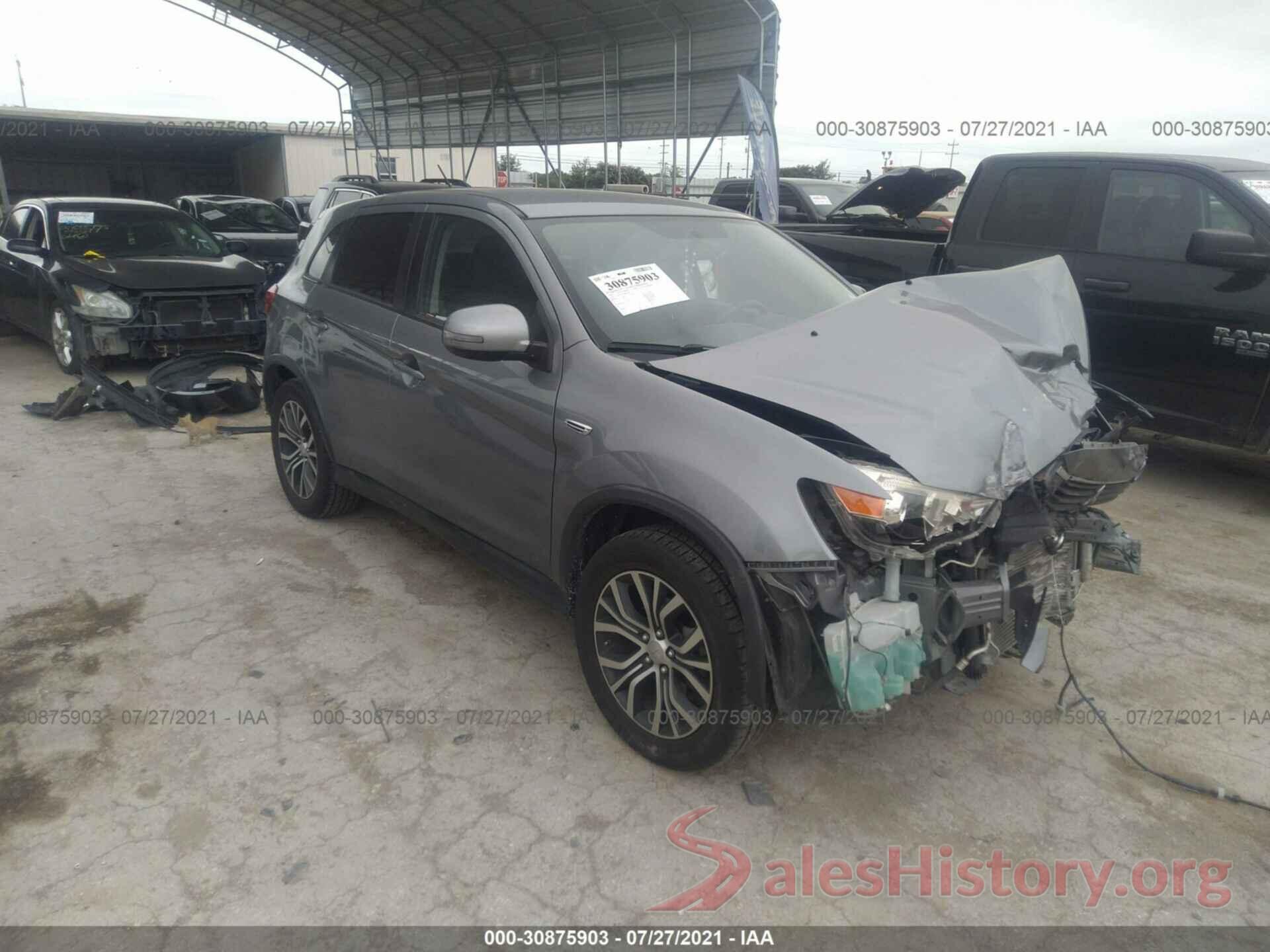 JA4AP3AU6GZ063607 2016 MITSUBISHI OUTLANDER SPORT