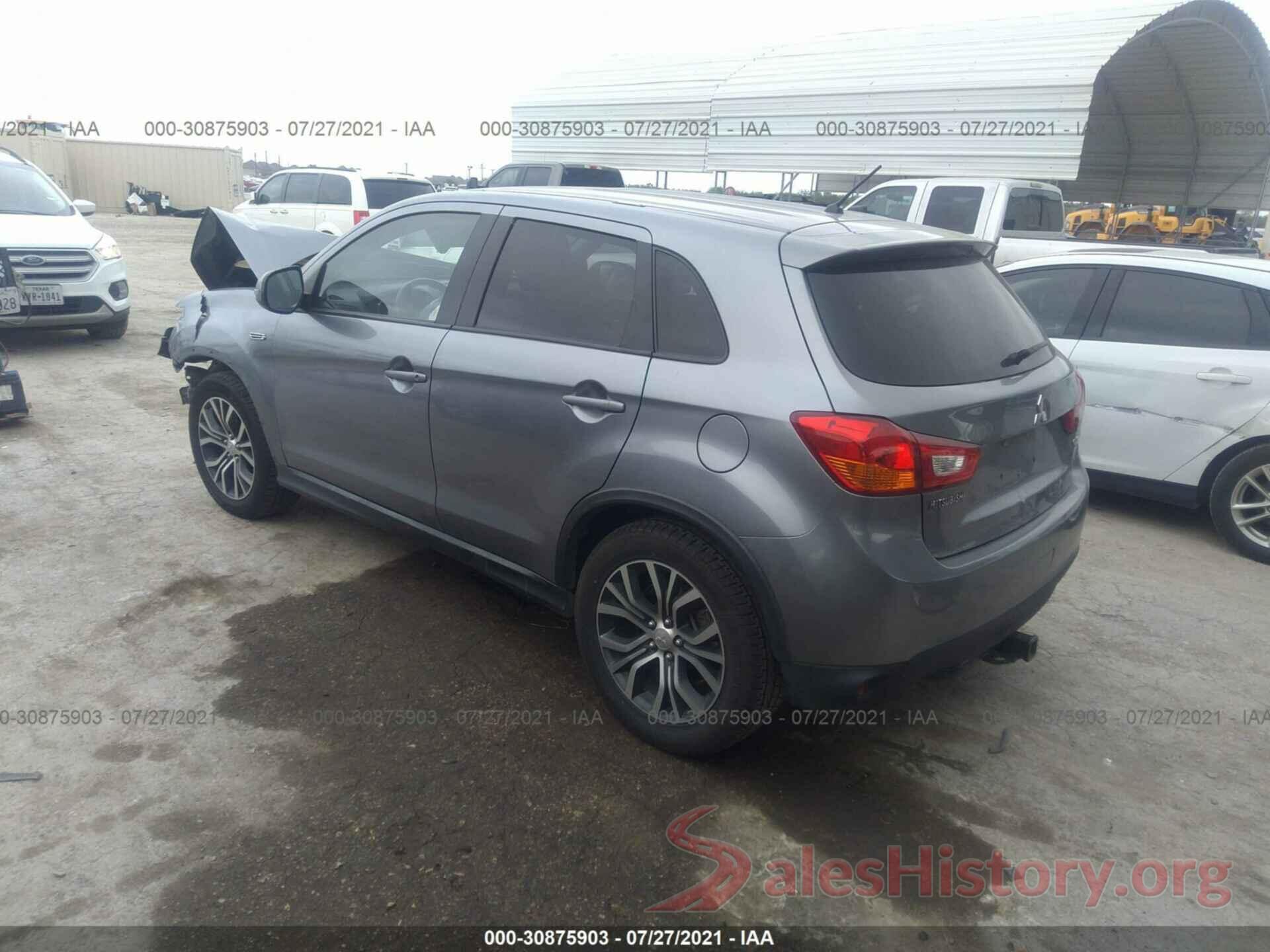 JA4AP3AU6GZ063607 2016 MITSUBISHI OUTLANDER SPORT