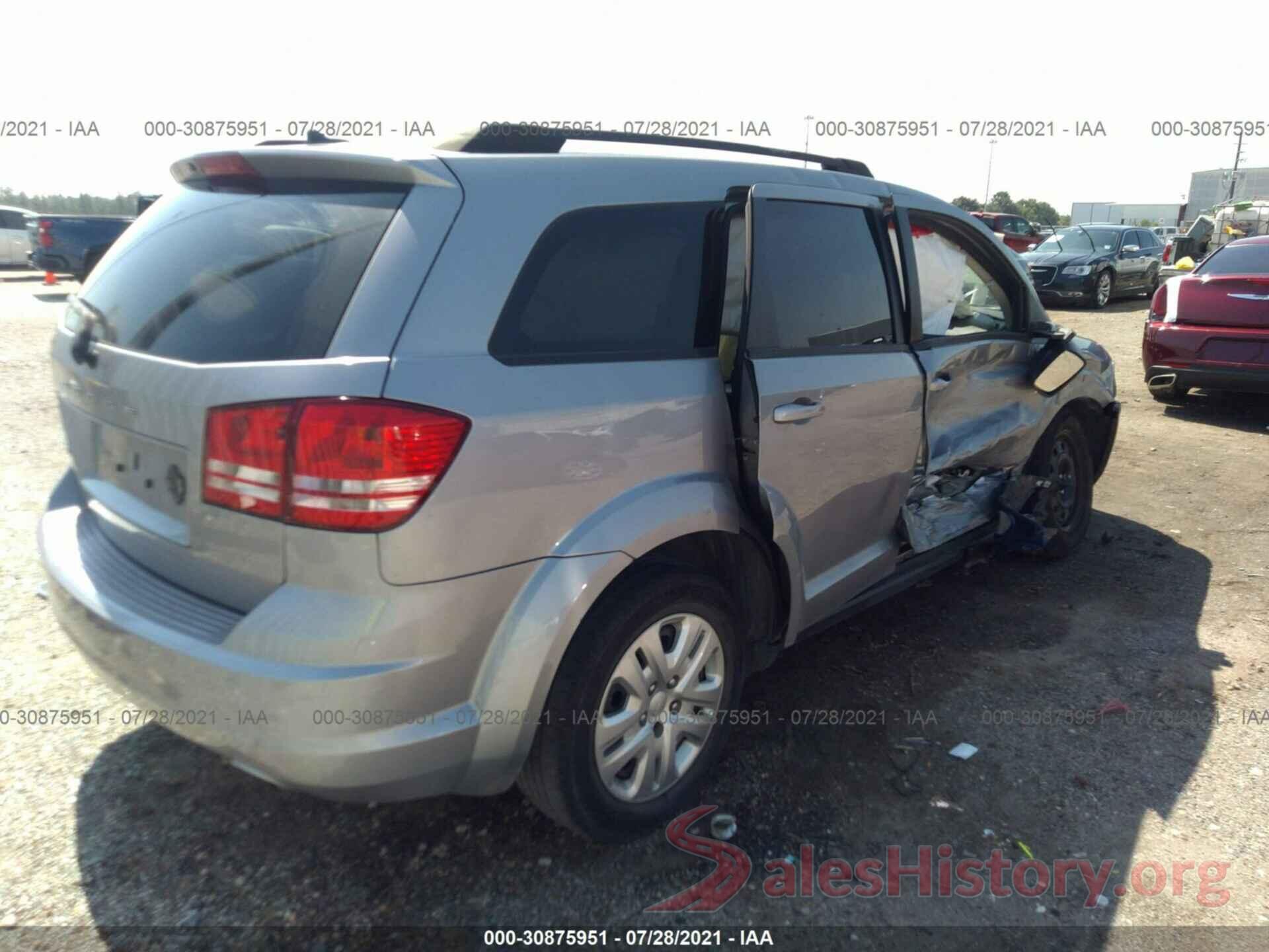 3C4PDCABXHT560210 2017 DODGE JOURNEY