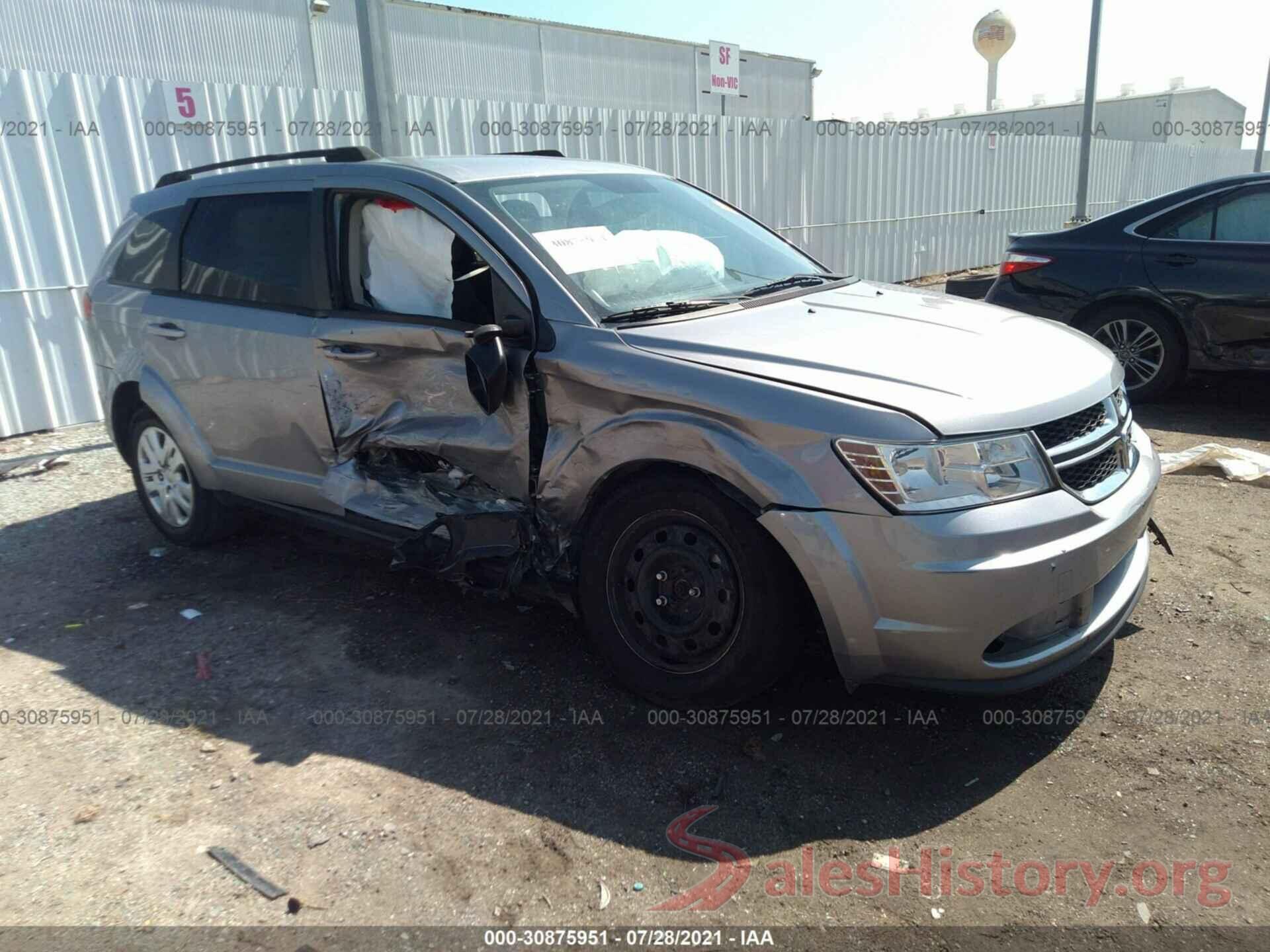 3C4PDCABXHT560210 2017 DODGE JOURNEY