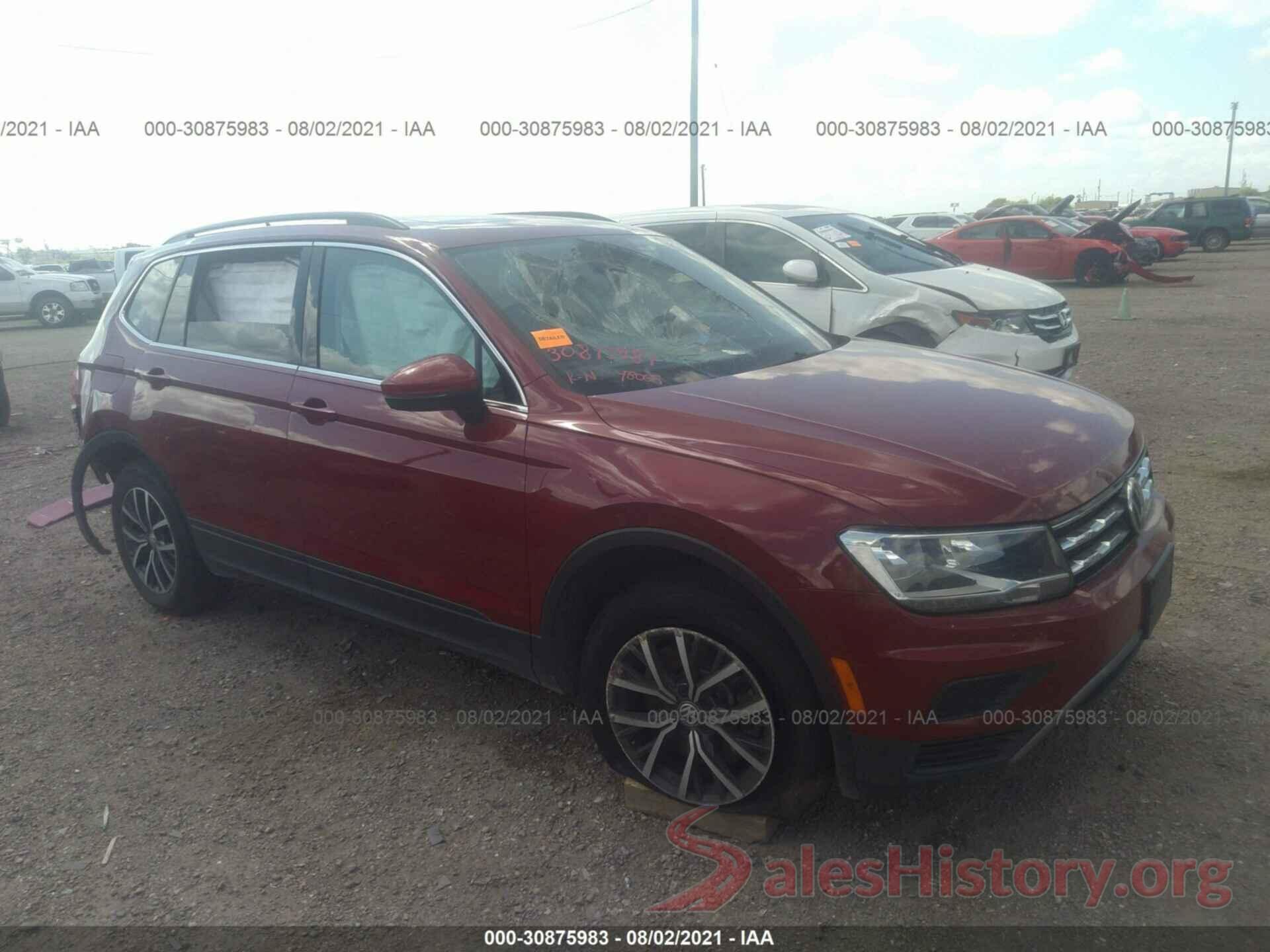 3VV3B7AX6KM080692 2019 VOLKSWAGEN TIGUAN