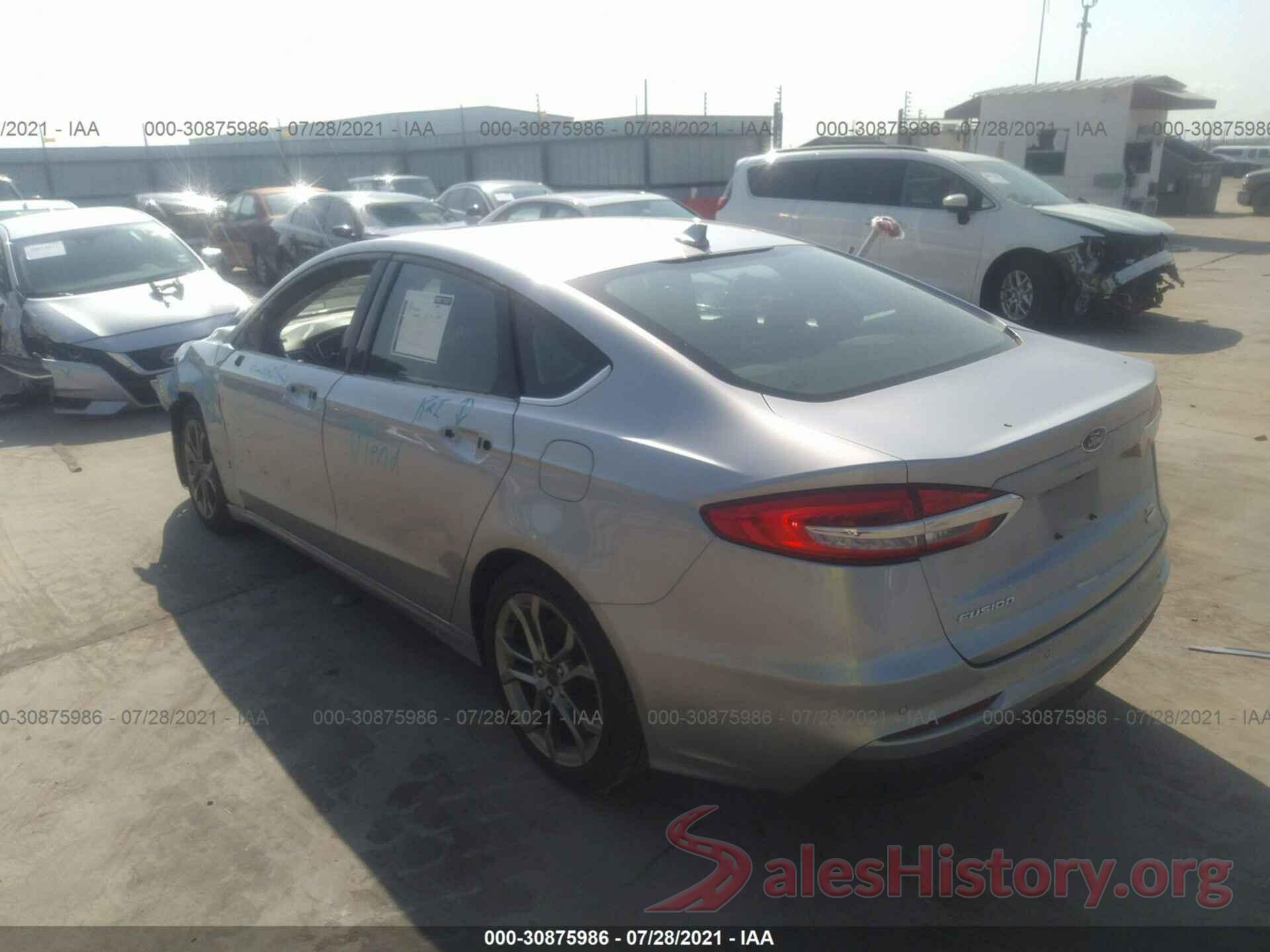 3FA6P0CD9LR138571 2020 FORD FUSION