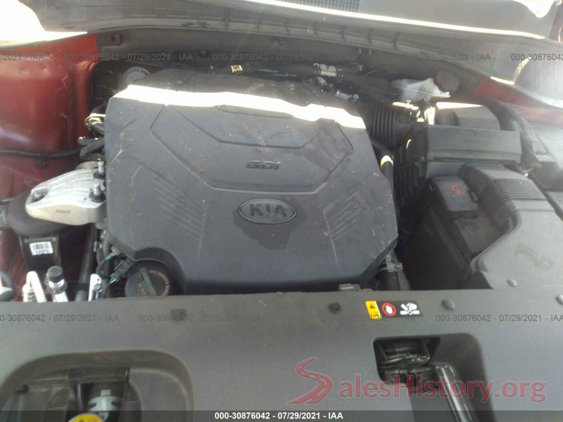 5XYPGDA58KG587492 2019 KIA SORENTO