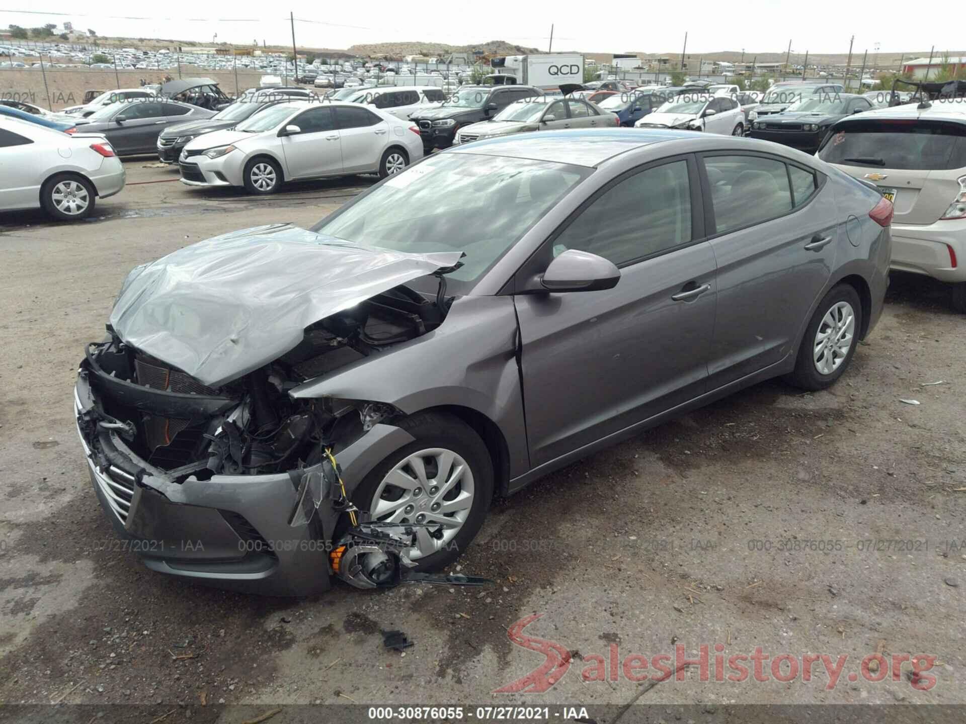 5NPD74LF2JH320753 2018 HYUNDAI ELANTRA