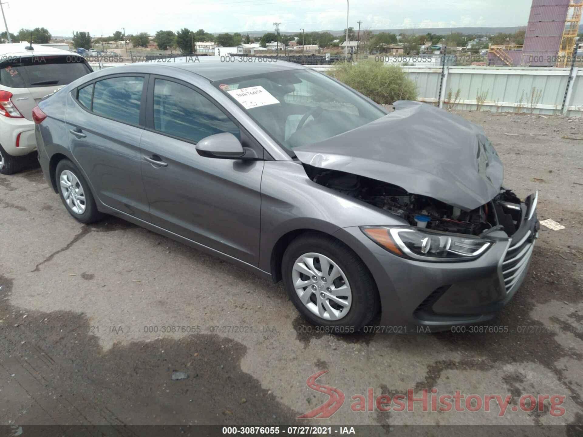 5NPD74LF2JH320753 2018 HYUNDAI ELANTRA