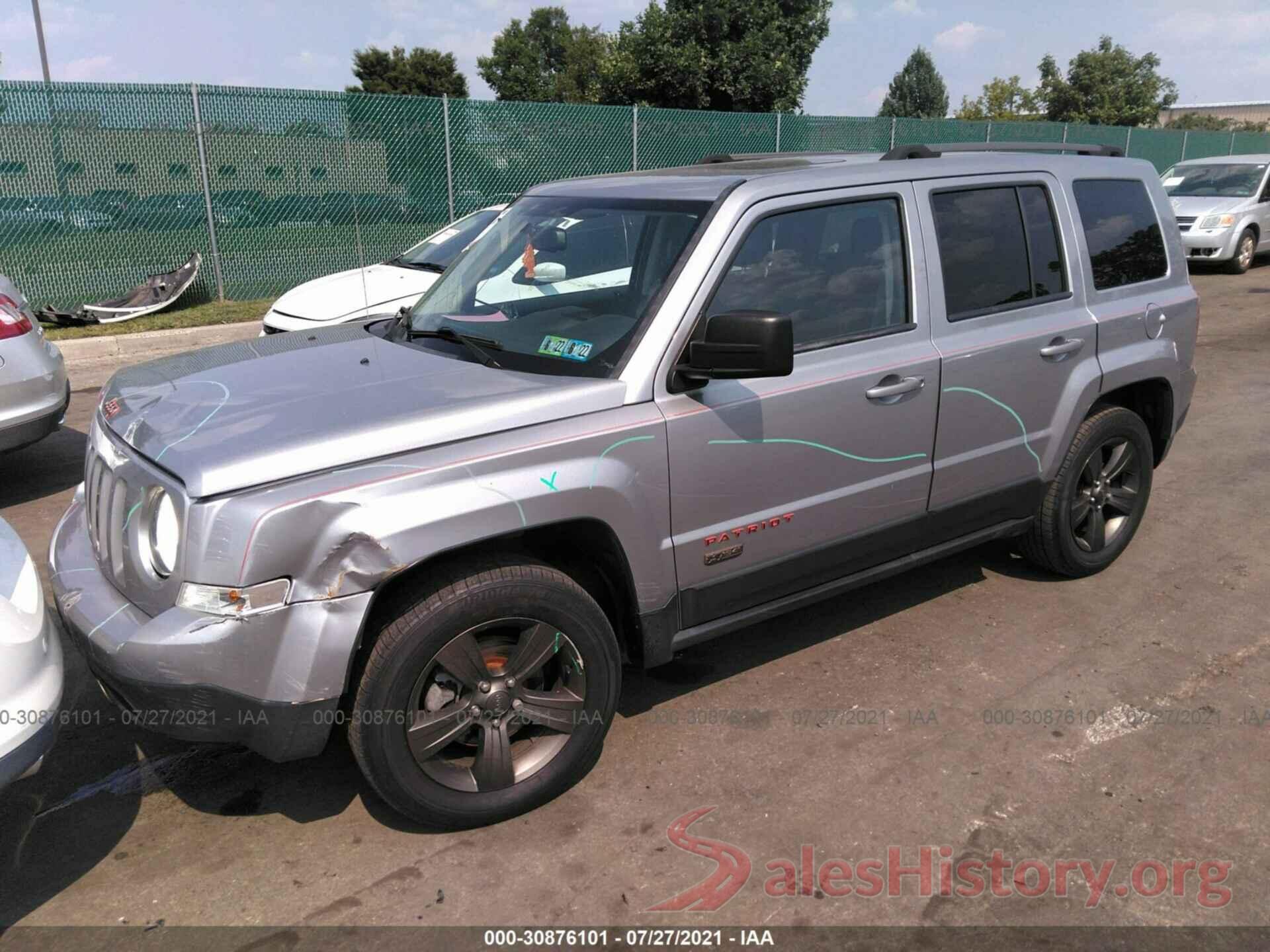 1C4NJPBB6GD789123 2016 JEEP PATRIOT