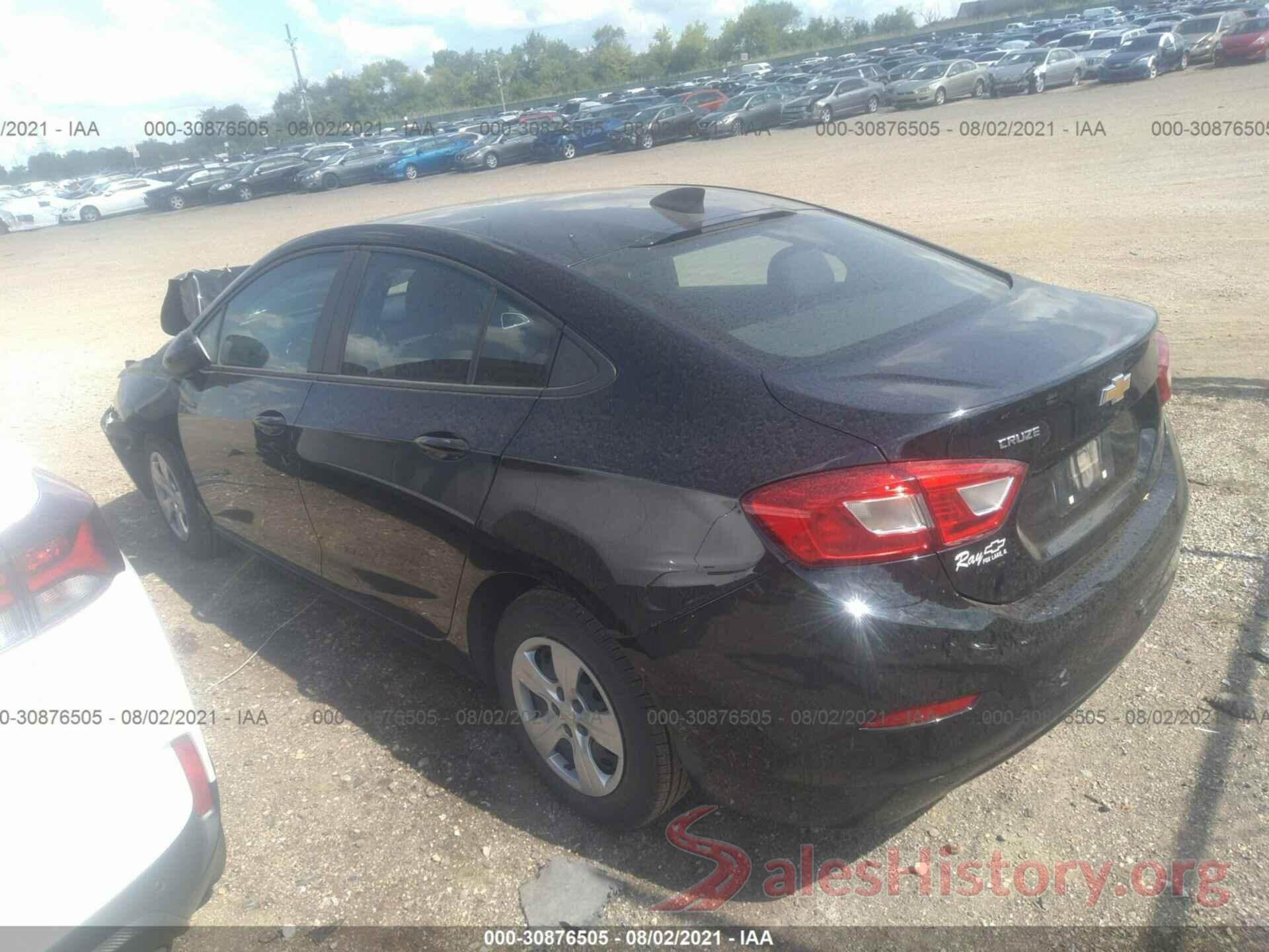 1G1BC5SM3J7229447 2018 CHEVROLET CRUZE