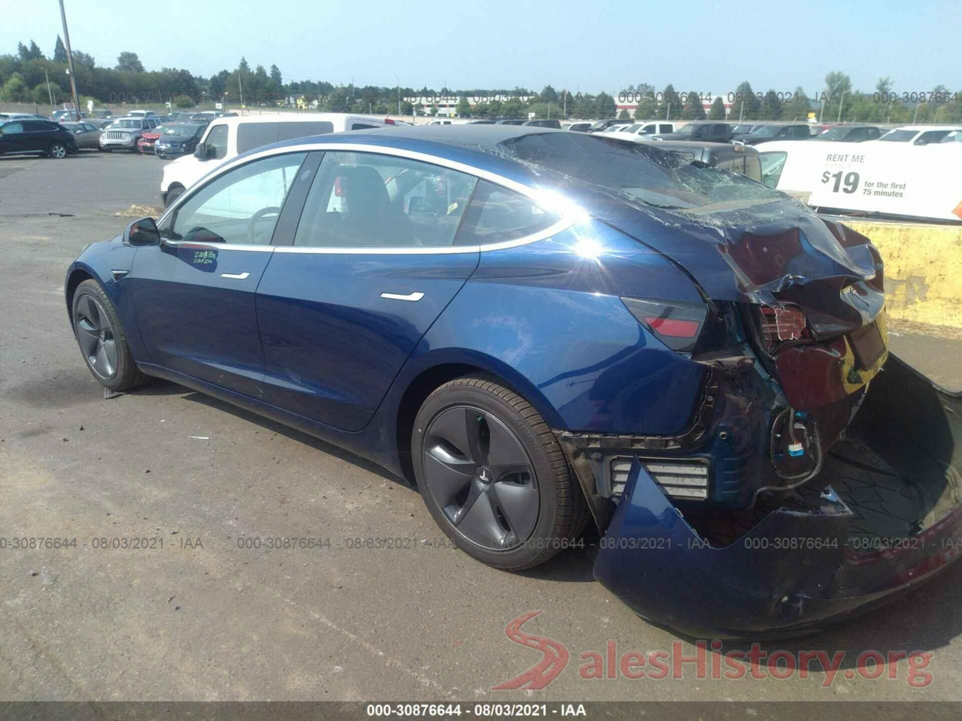 5YJ3E1EA4KF400959 2019 TESLA MODEL 3