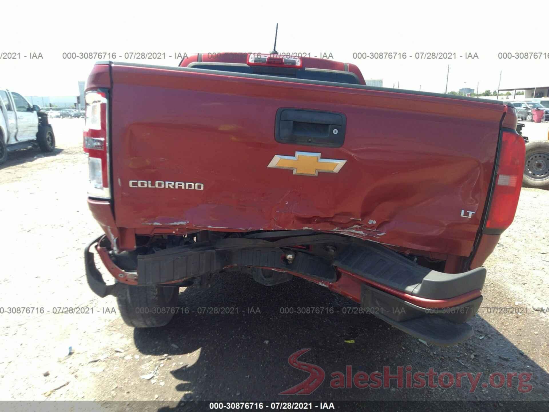 1GCGSCE36G1267046 2016 CHEVROLET COLORADO