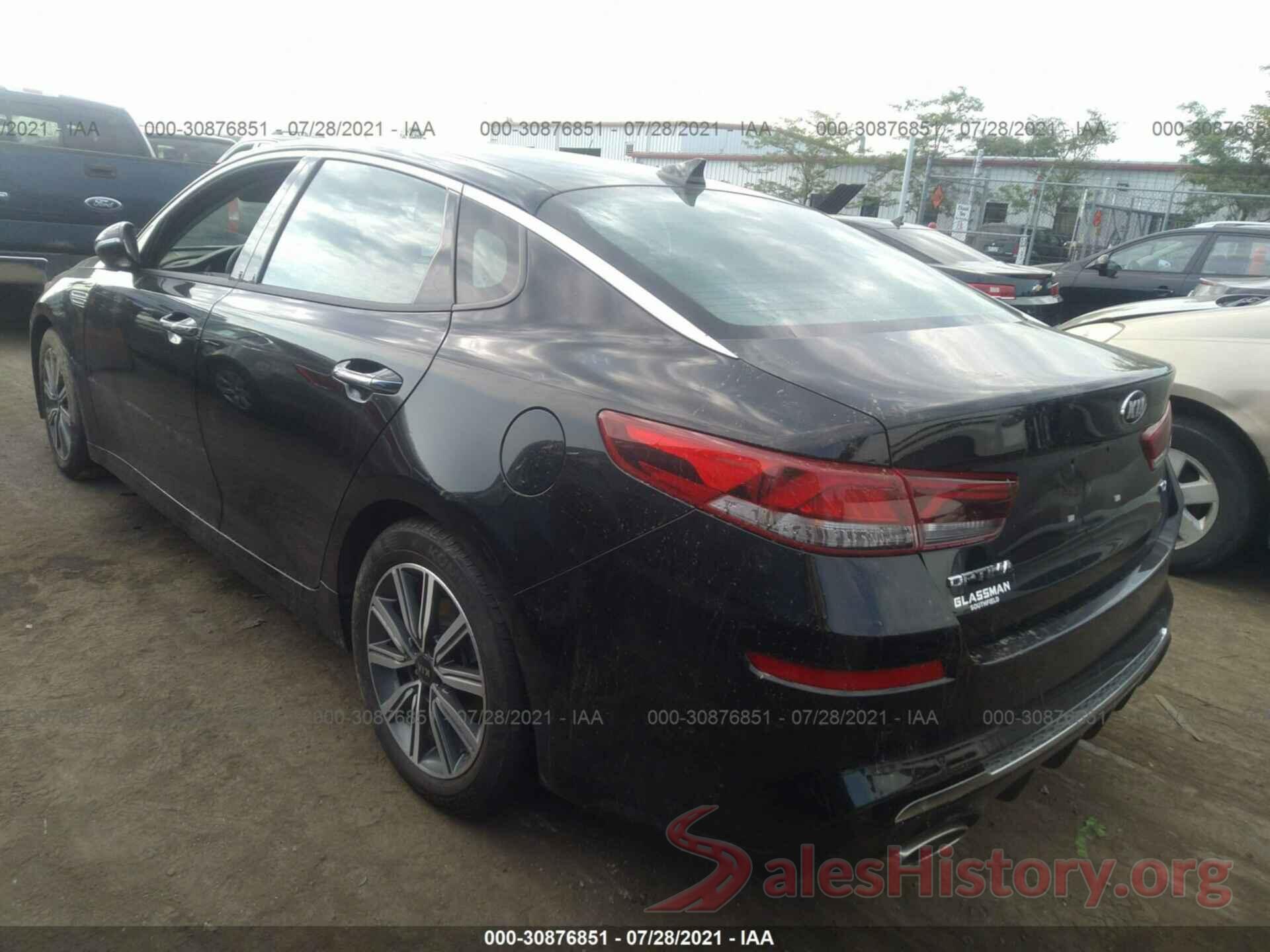 5XXGU4L17LG396610 2020 KIA OPTIMA