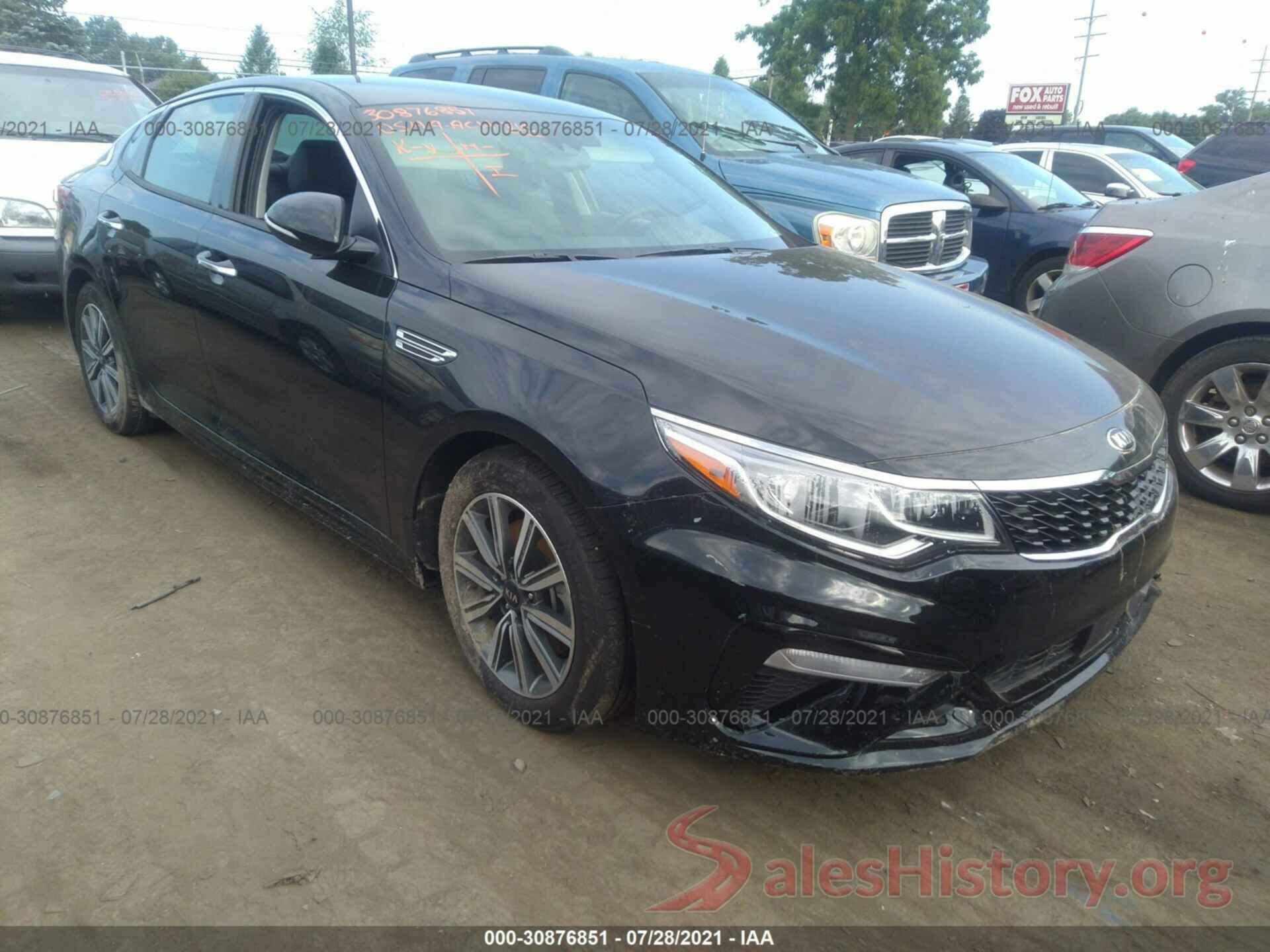 5XXGU4L17LG396610 2020 KIA OPTIMA