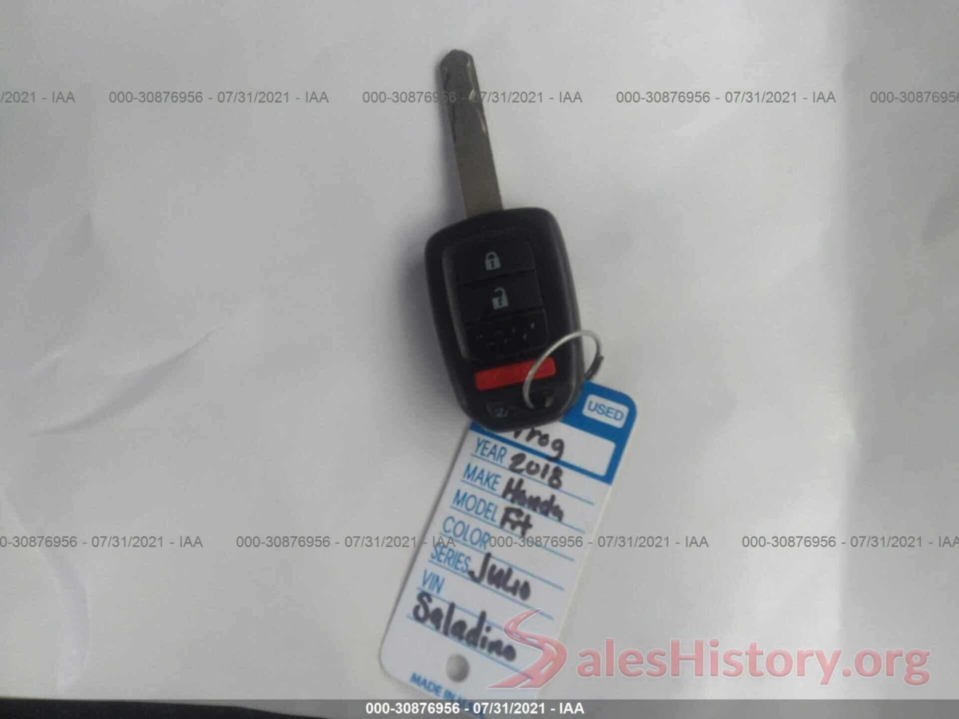 3HGGK5H40JM703983 2018 HONDA FIT