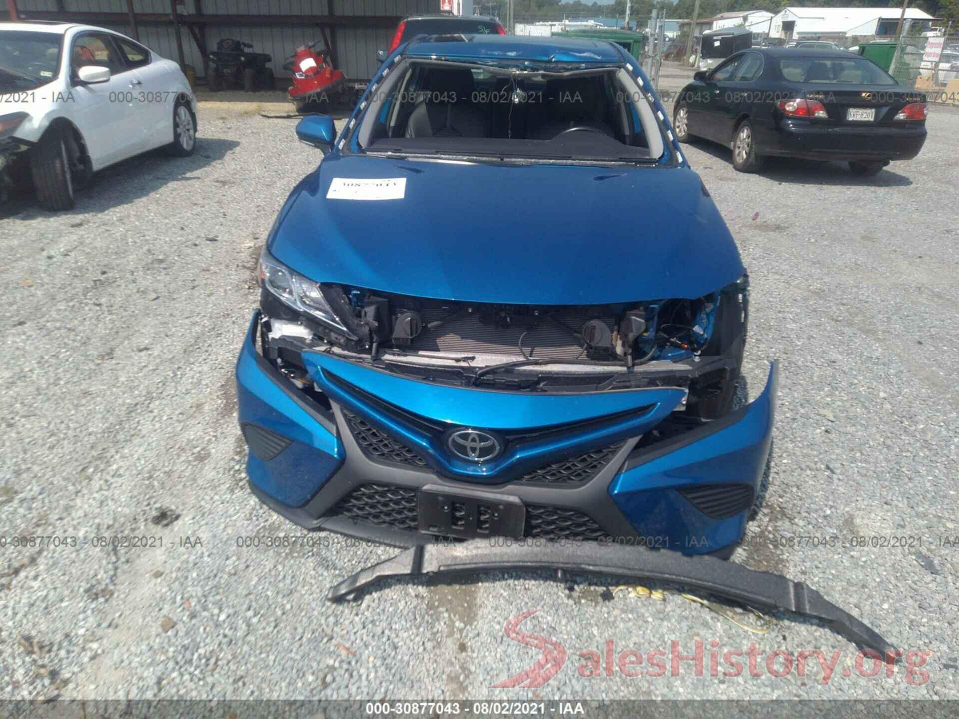 4T1B11HK5KU189110 2019 TOYOTA CAMRY