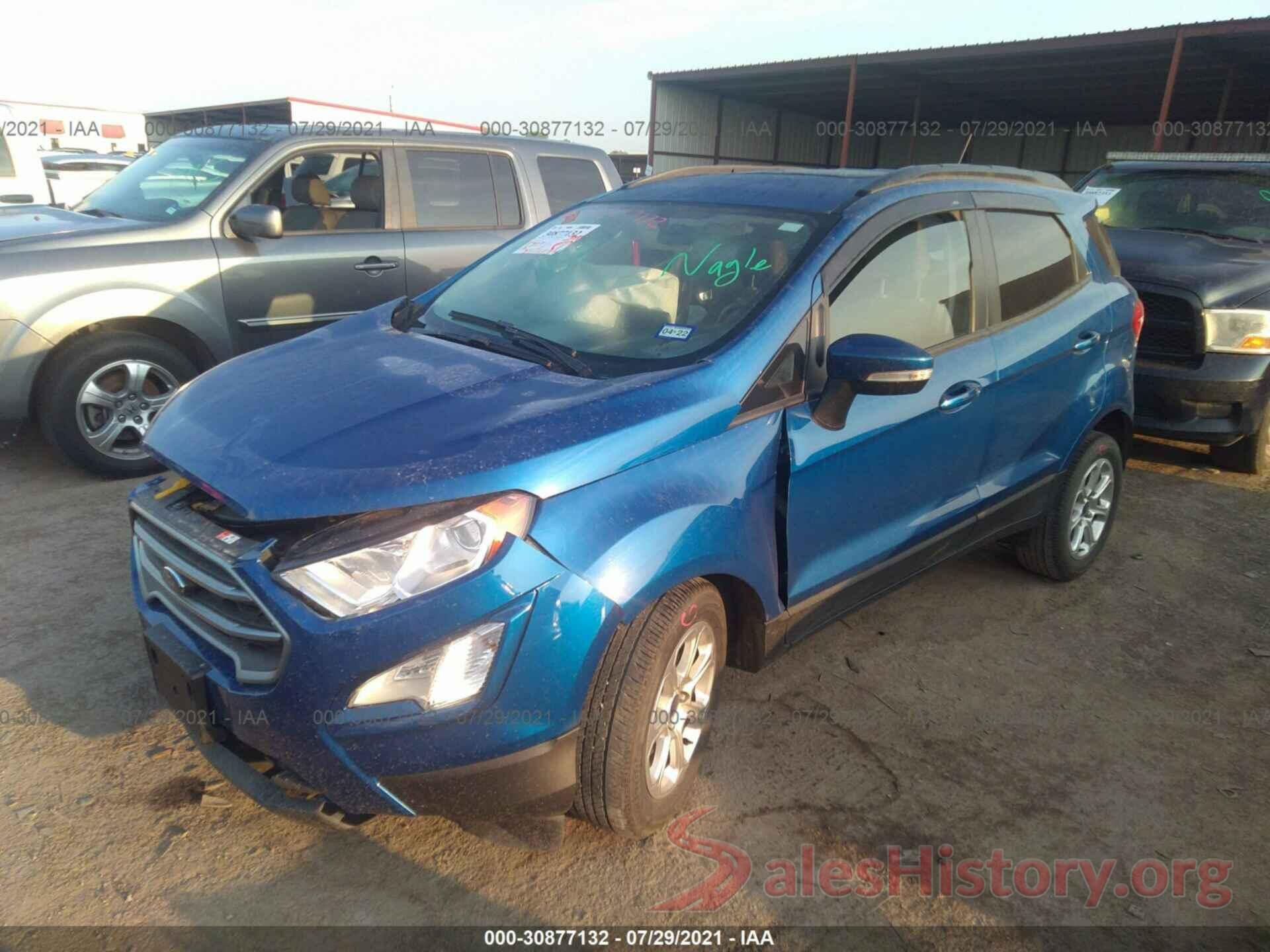 MAJ3P1TE7JC174322 2018 FORD ECOSPORT