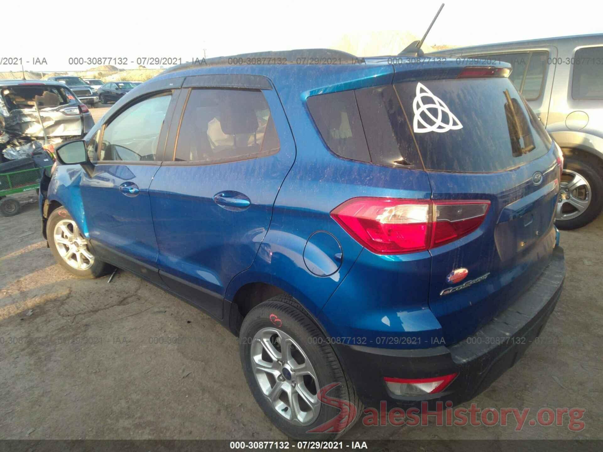 MAJ3P1TE7JC174322 2018 FORD ECOSPORT