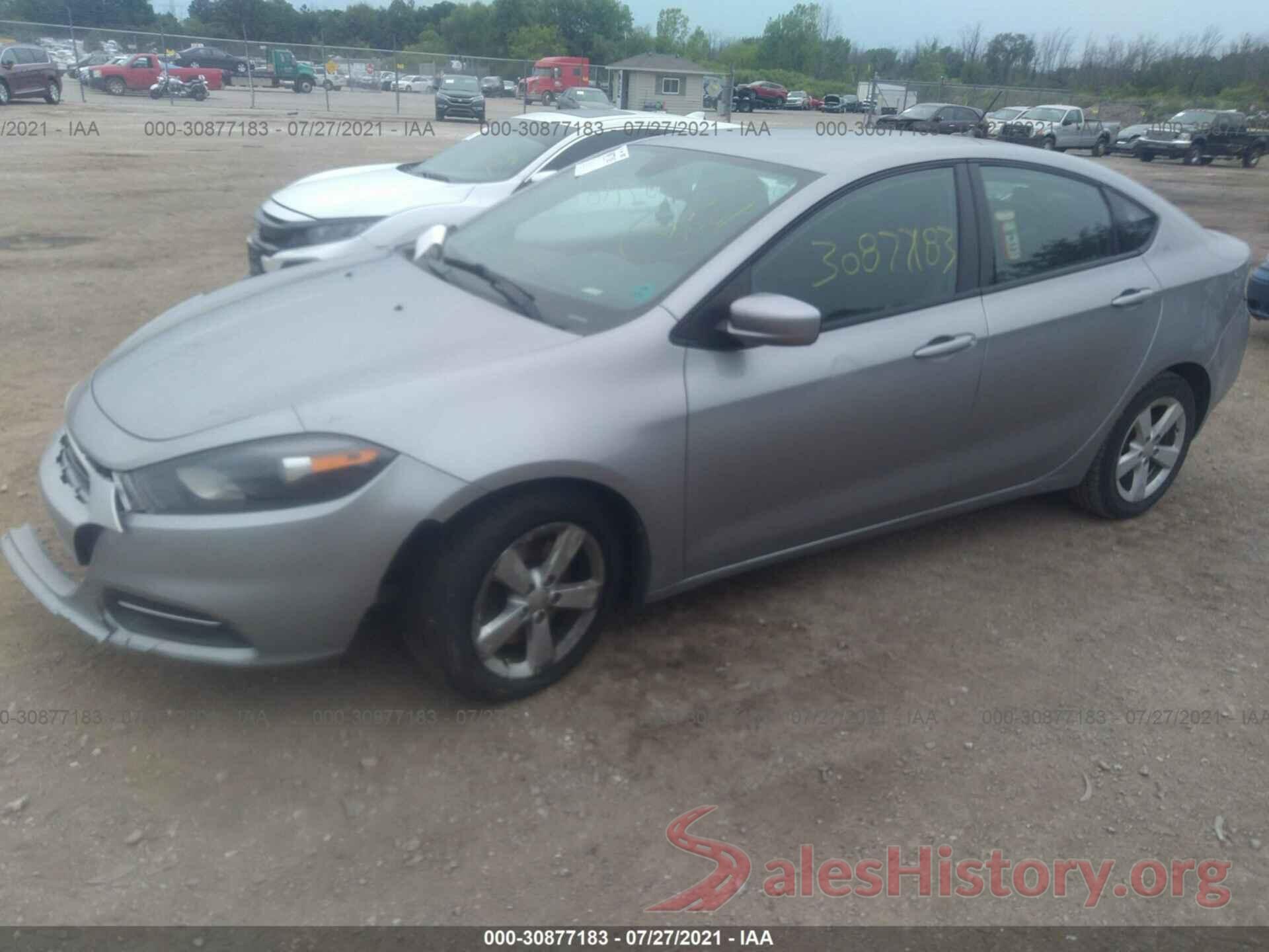 1C3CDFBA8GD605062 2016 DODGE DART