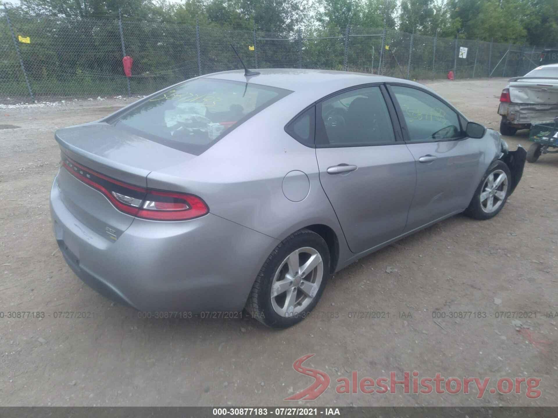 1C3CDFBA8GD605062 2016 DODGE DART