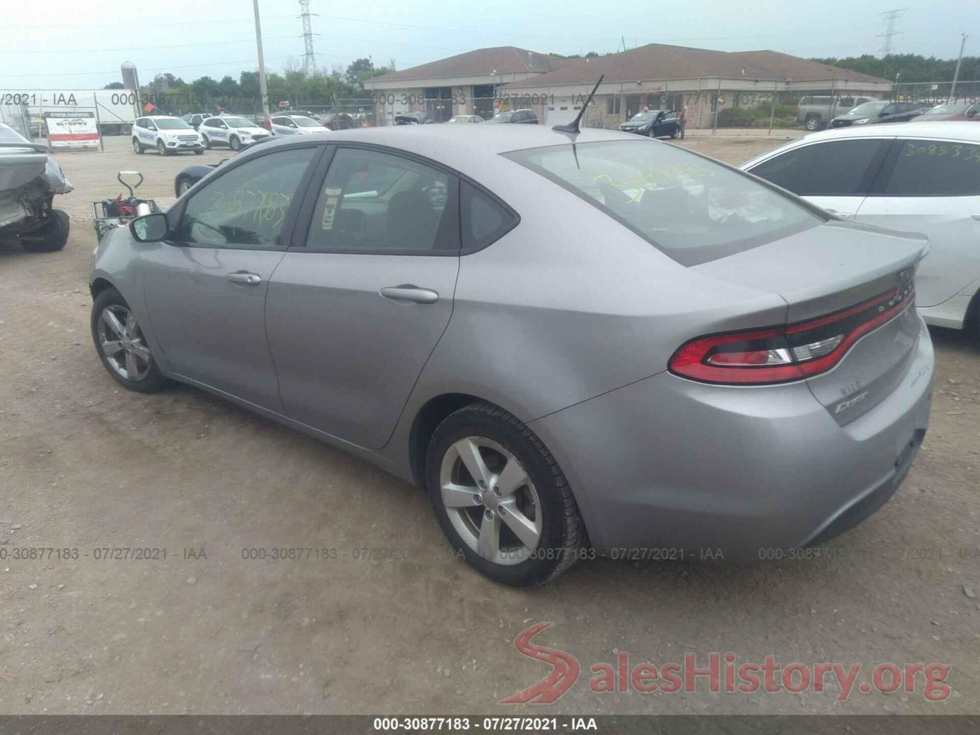 1C3CDFBA8GD605062 2016 DODGE DART