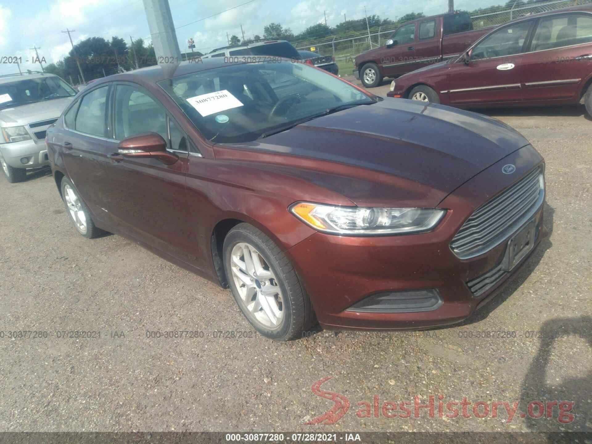 3FA6P0HD0GR258435 2016 FORD FUSION