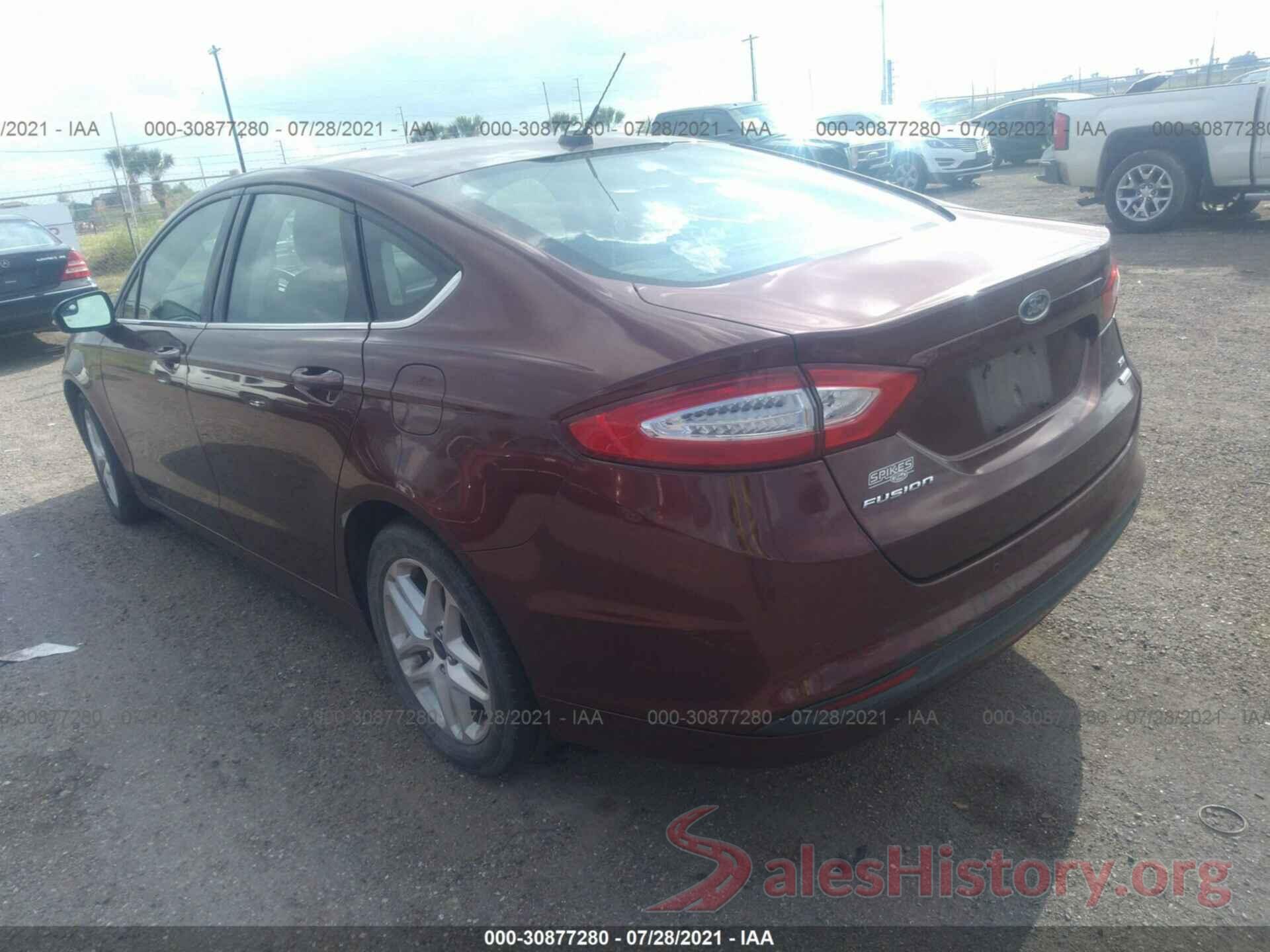 3FA6P0HD0GR258435 2016 FORD FUSION