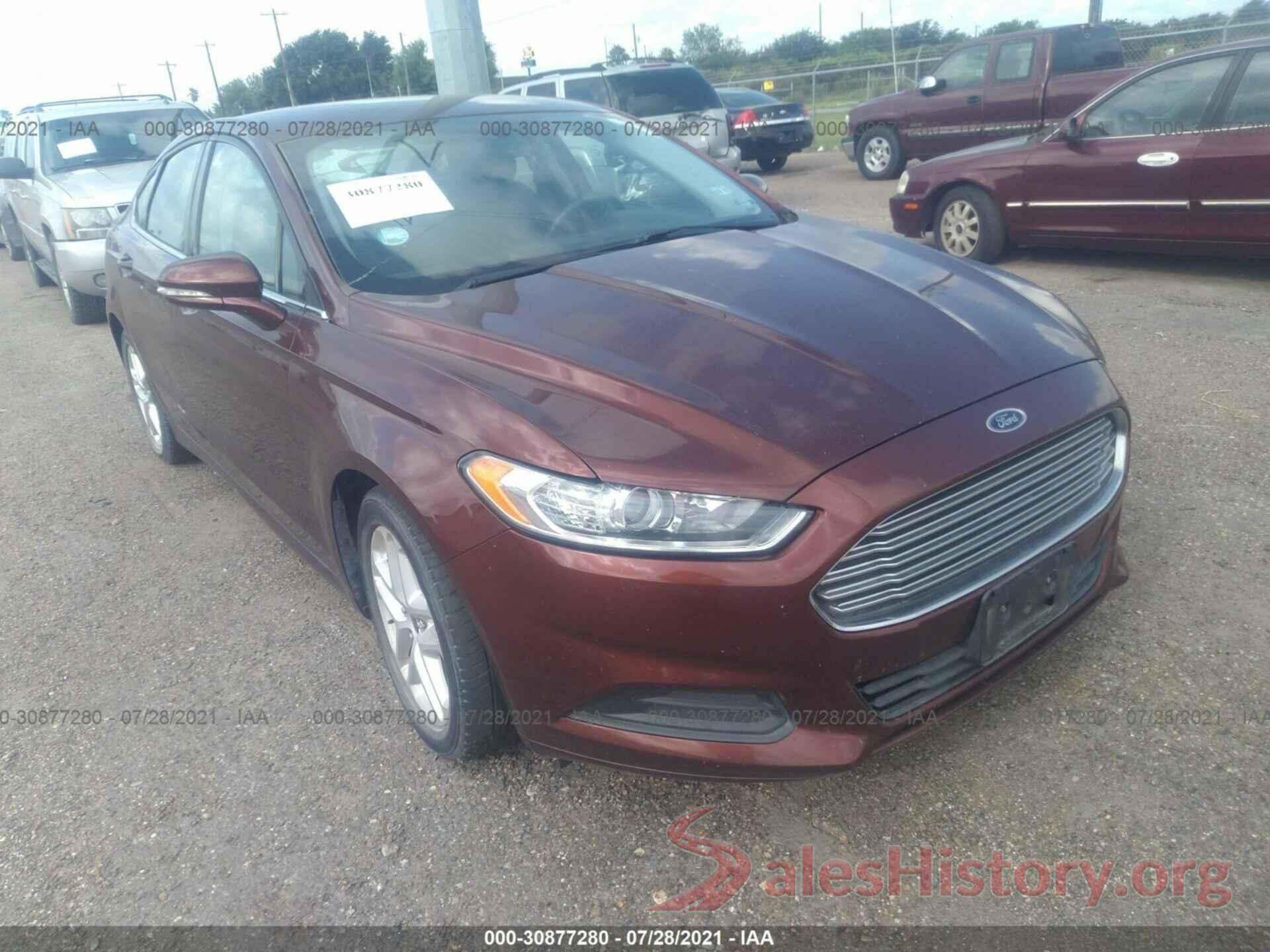 3FA6P0HD0GR258435 2016 FORD FUSION