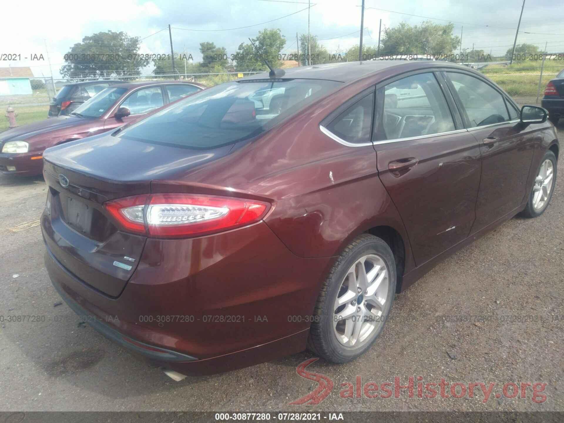 3FA6P0HD0GR258435 2016 FORD FUSION