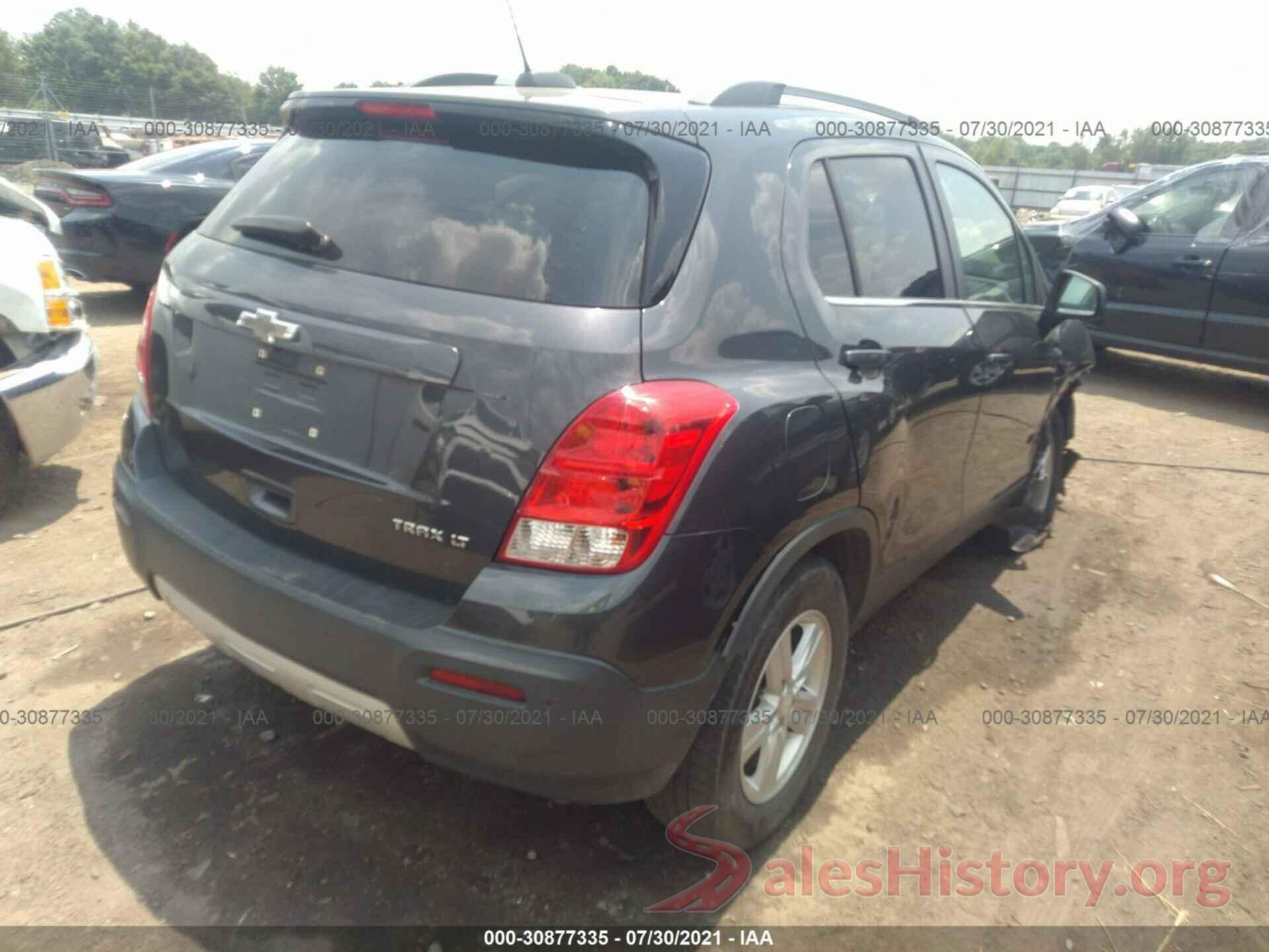 3GNCJLSB6GL217339 2016 CHEVROLET TRAX