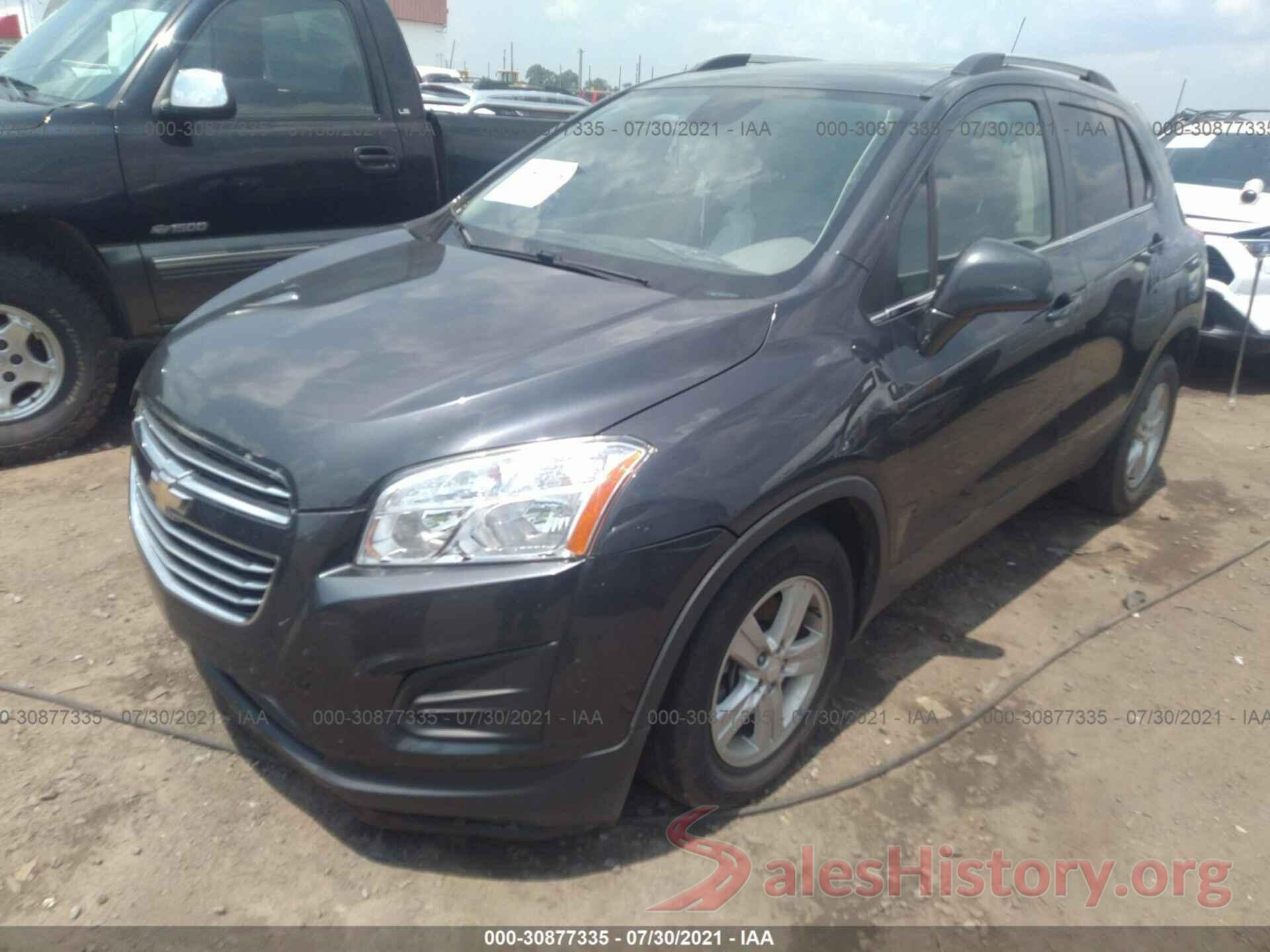 3GNCJLSB6GL217339 2016 CHEVROLET TRAX