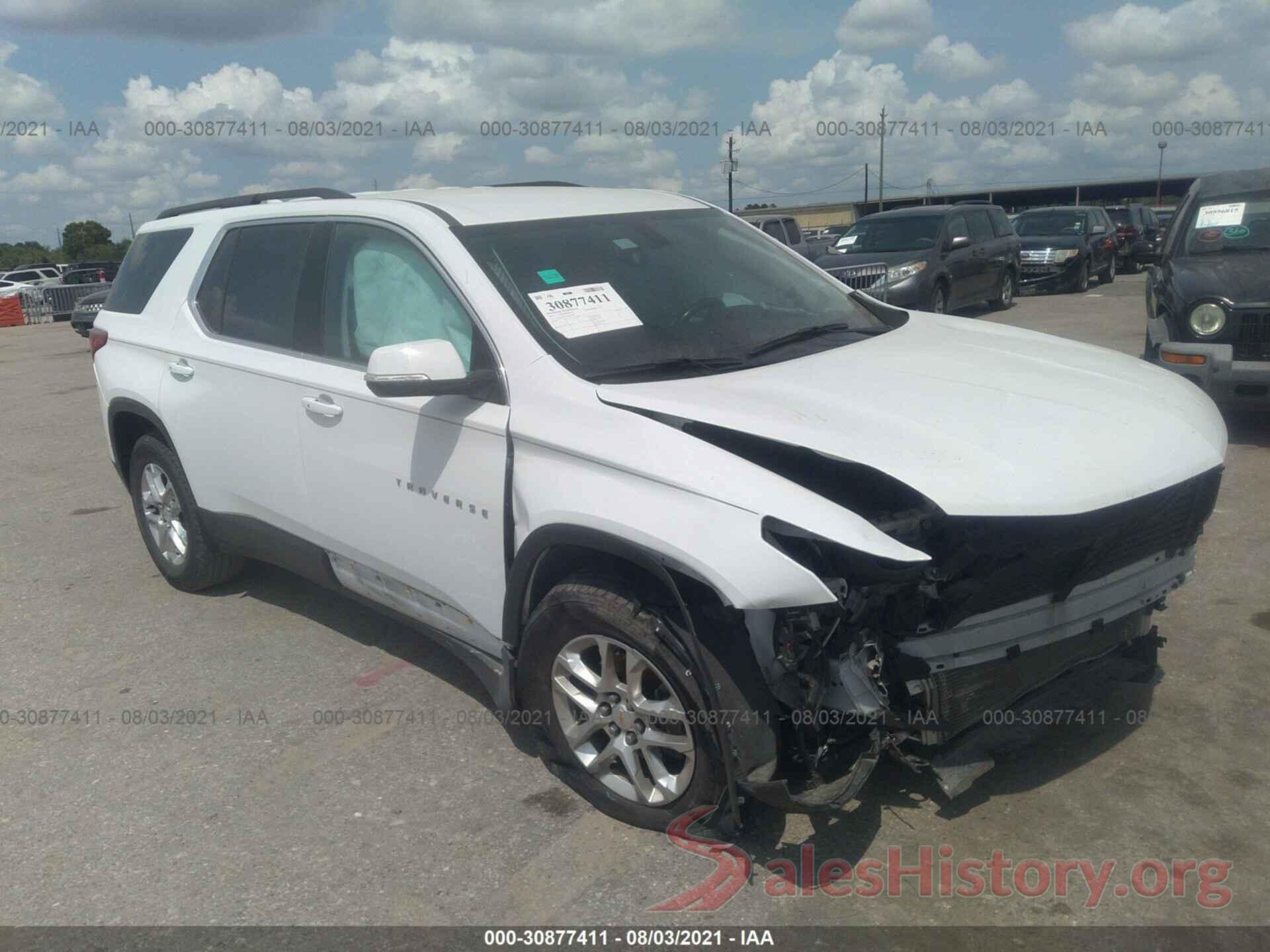 1GNERGKW4KJ295288 2019 CHEVROLET TRAVERSE