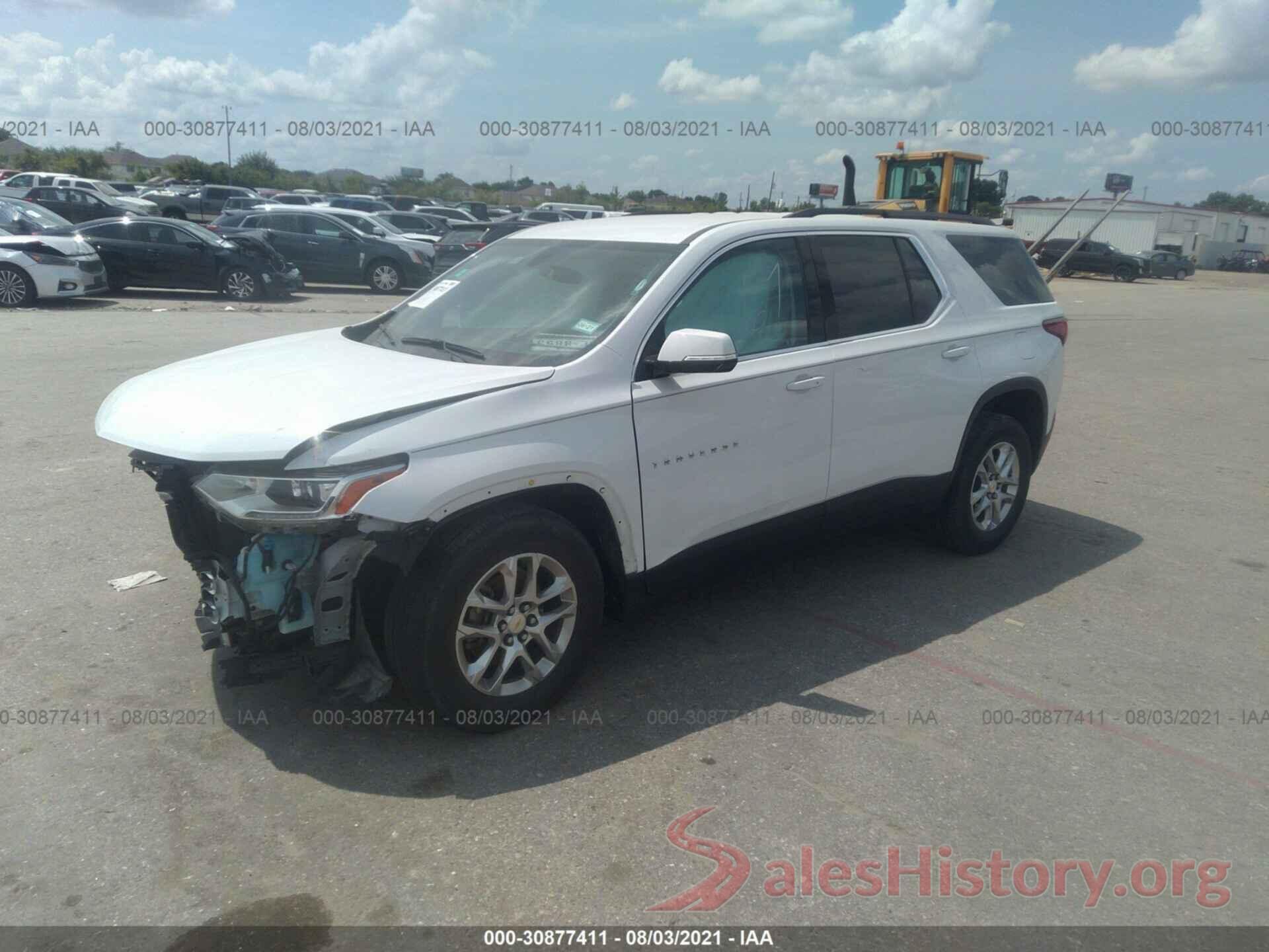 1GNERGKW4KJ295288 2019 CHEVROLET TRAVERSE