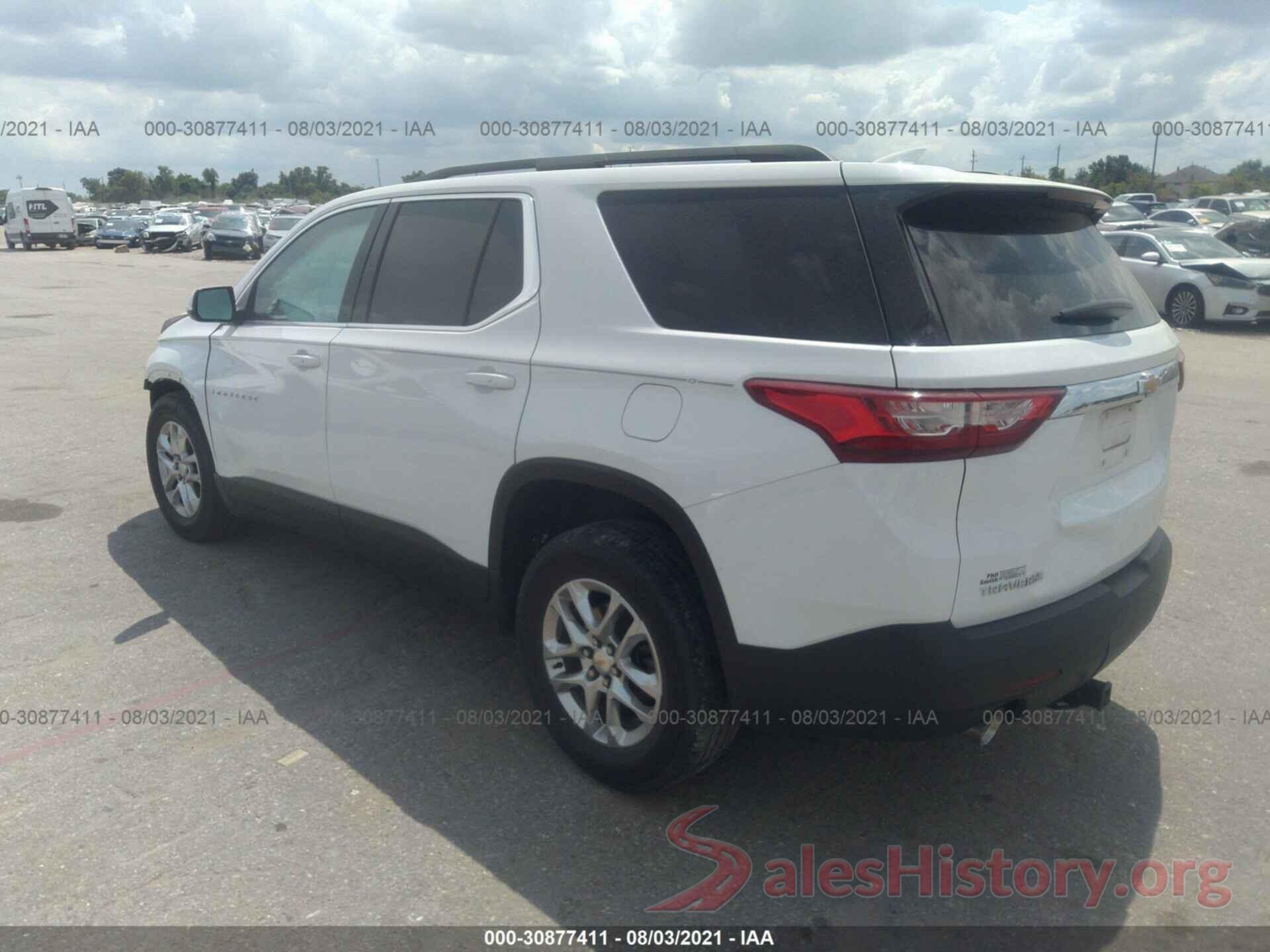 1GNERGKW4KJ295288 2019 CHEVROLET TRAVERSE