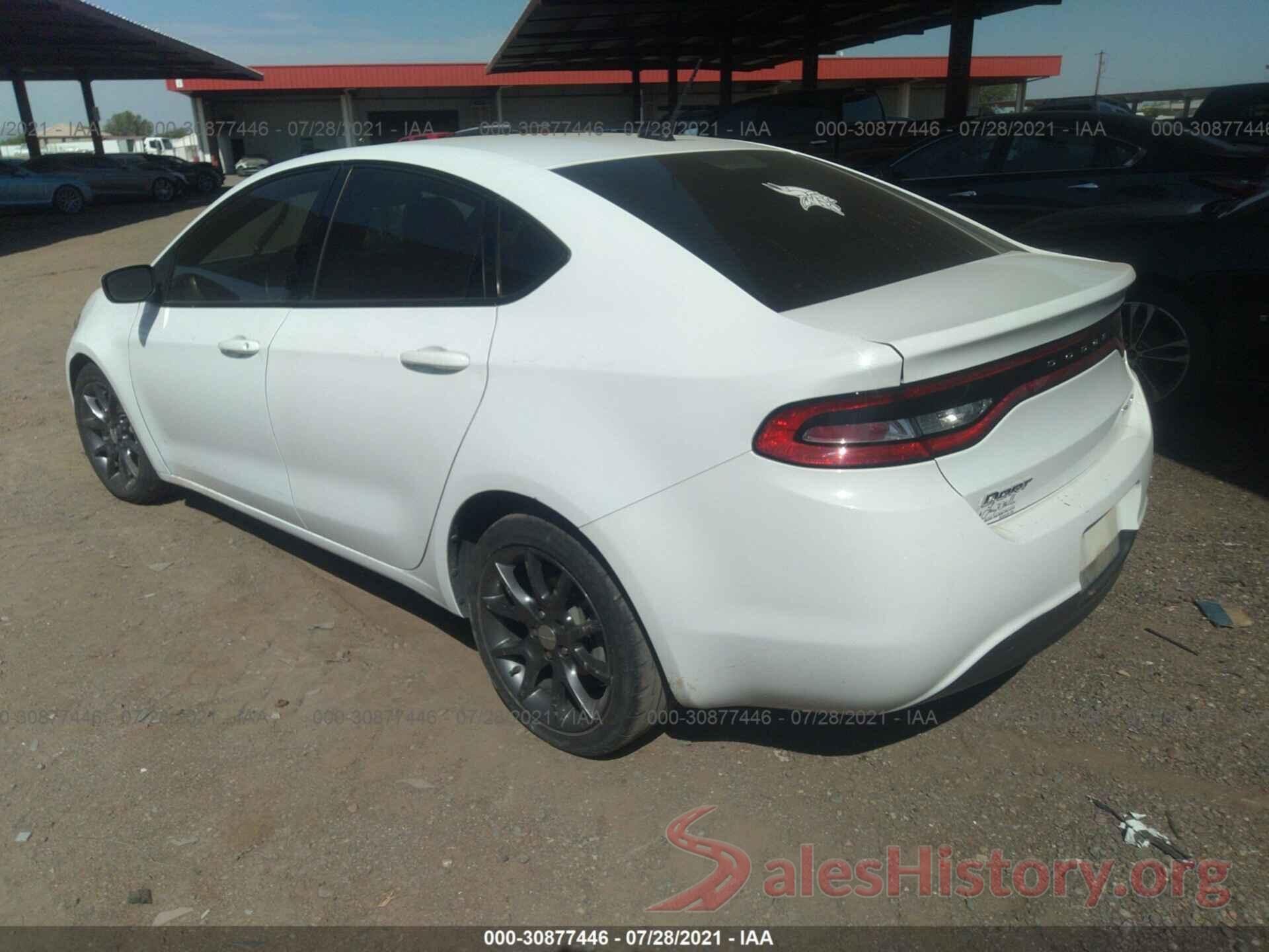 1C3CDFFA7GD797018 2016 DODGE DART